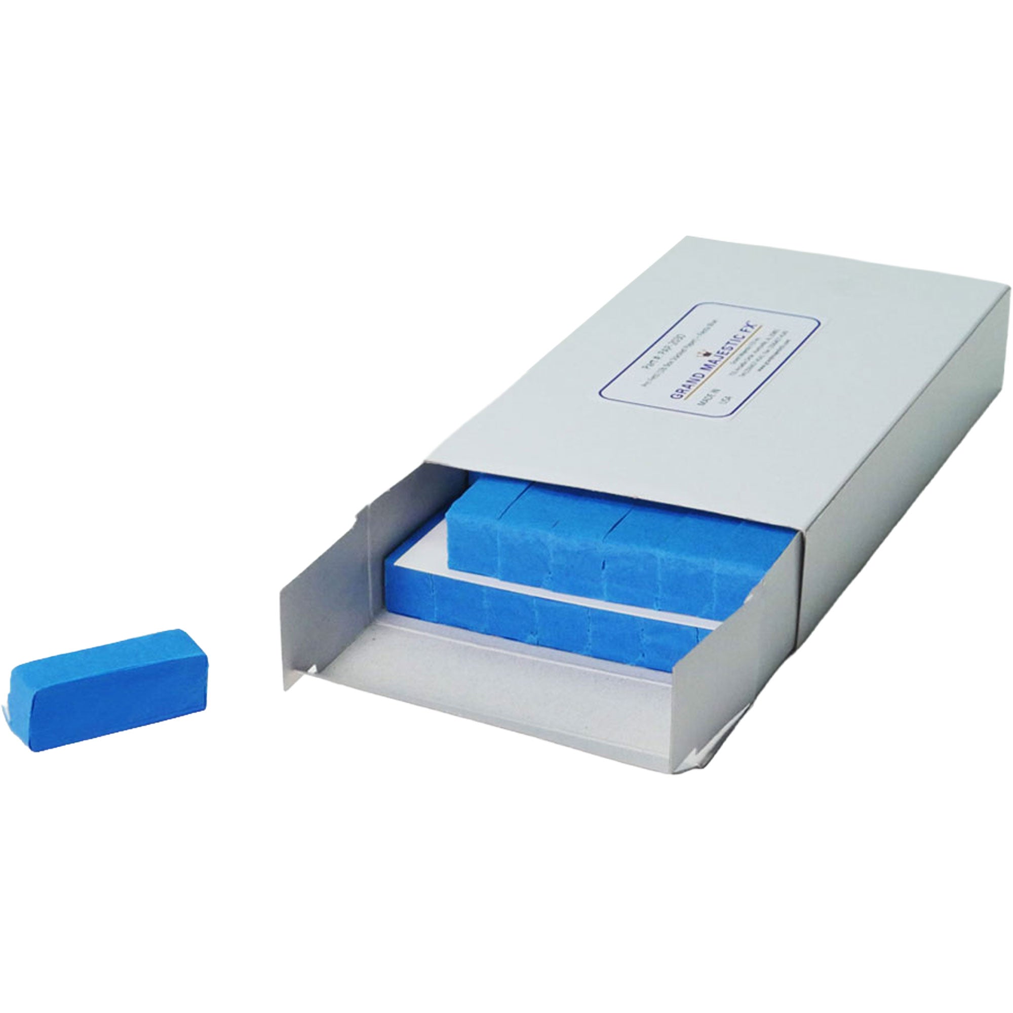 Grand Majestic FX Pro Fetti 1lb Box of Stacked Paper Confetti (Blue)