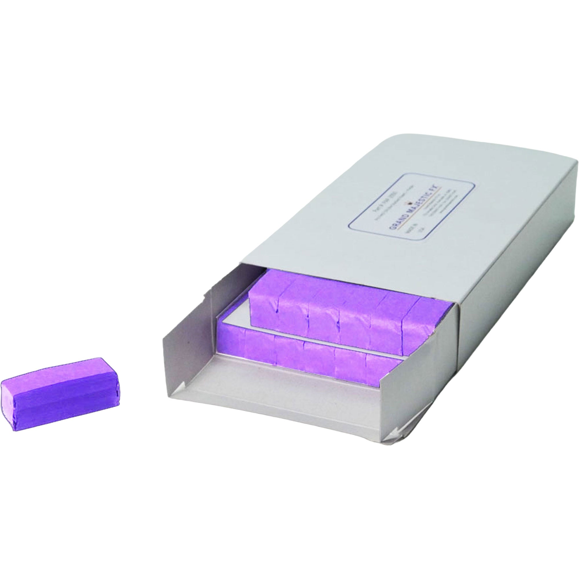 Grand Majestic FX Pro Fetti 1lb Box of Stacked Paper Confetti (Lavender Light Purple)