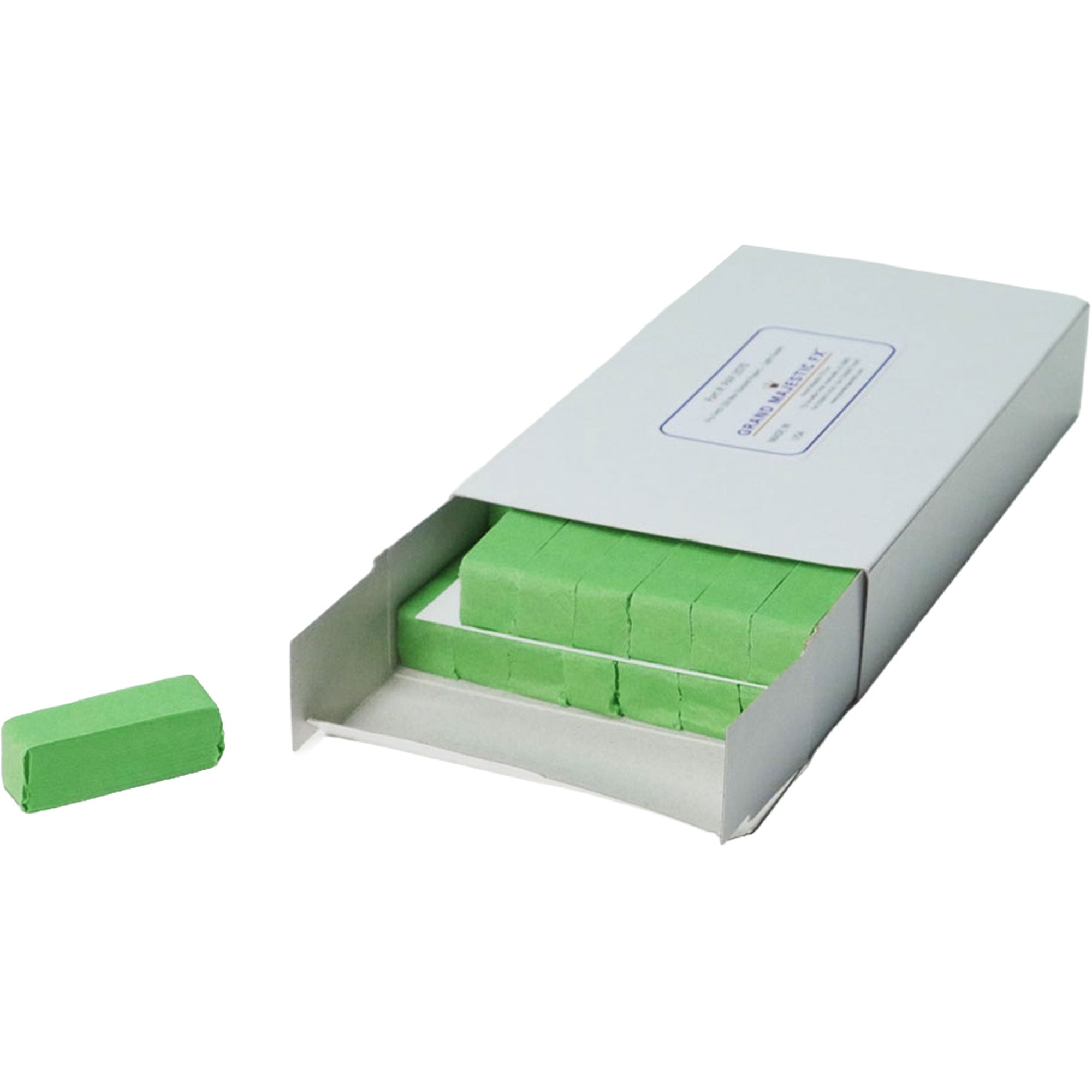 Grand Majestic FX Pro Fetti 1lb Box of Stacked Paper Confetti (Light Green)