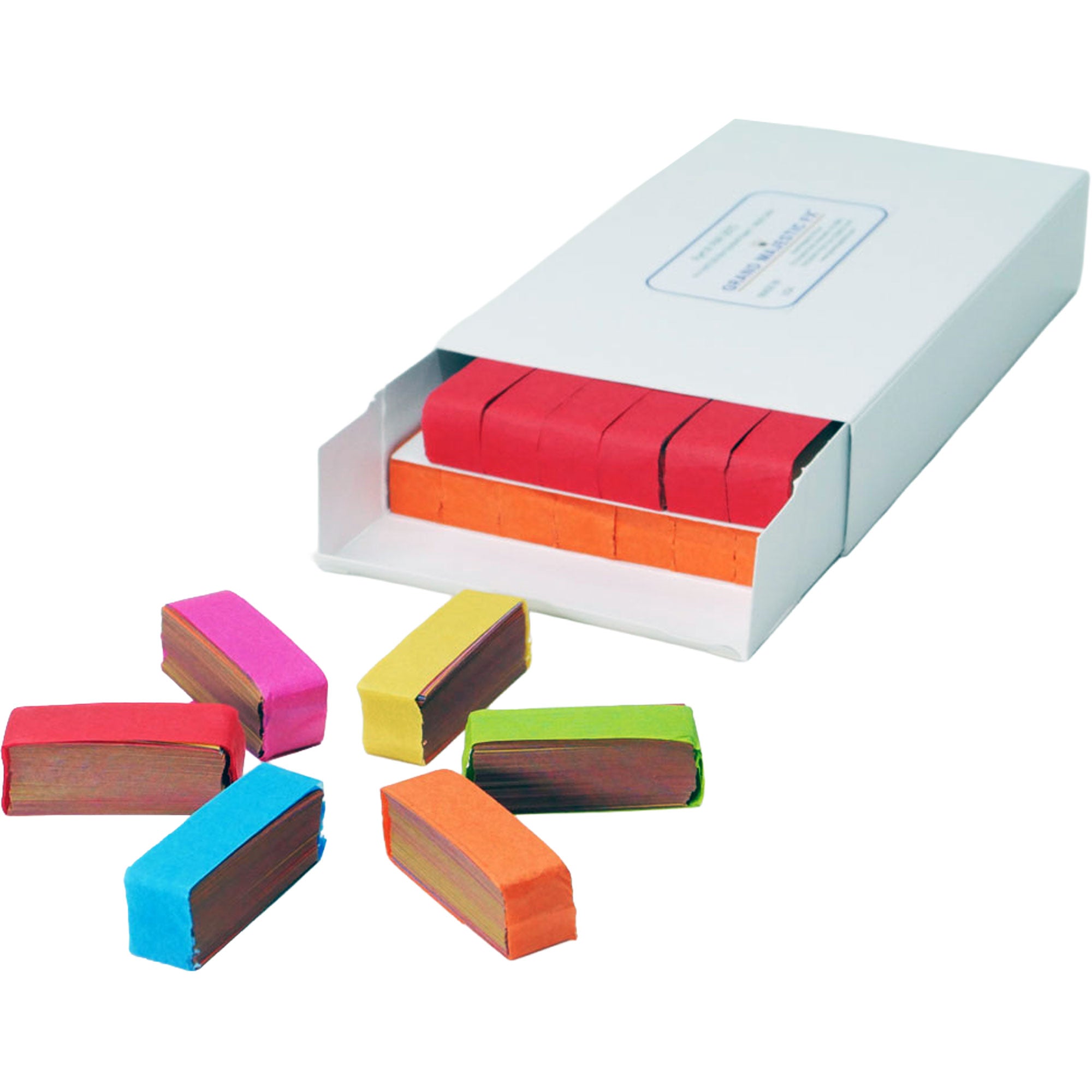 Grand Majestic FX Pro Fetti 1lb Box of Stacked Paper Confetti (Multi Color)
