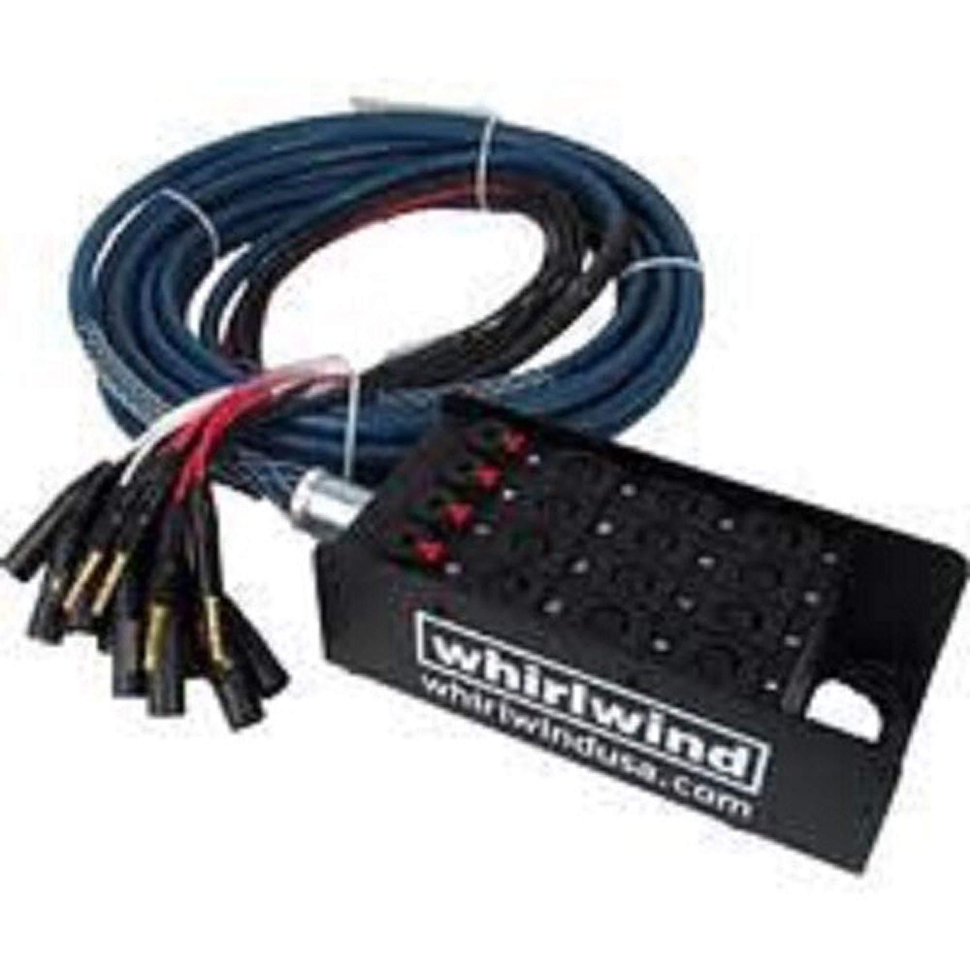 Whirlwind MS-16-0-NR-050 Medusa Standard Box to Fan Snake 16 XLR Sends, No Returns (50')