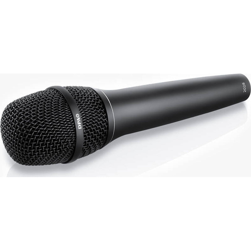 DPA Microphones 2028 Vocal Supercardioid Handheld Microphone with FREE 20' XLR Cable (Black)