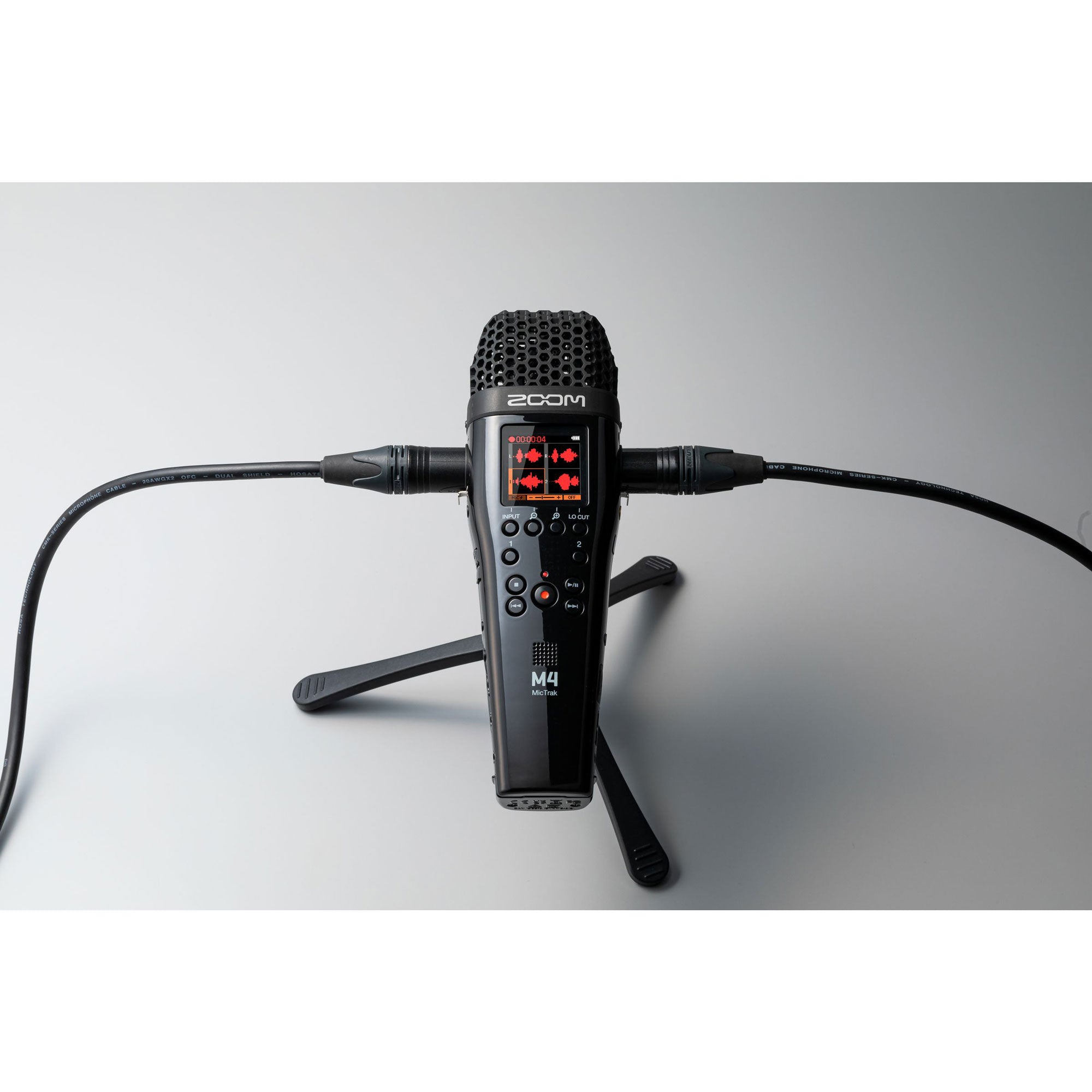 Zoom M4 MicTrak 4-Channel 32-bit Portable Microphone and Recorder with Timecode Generator