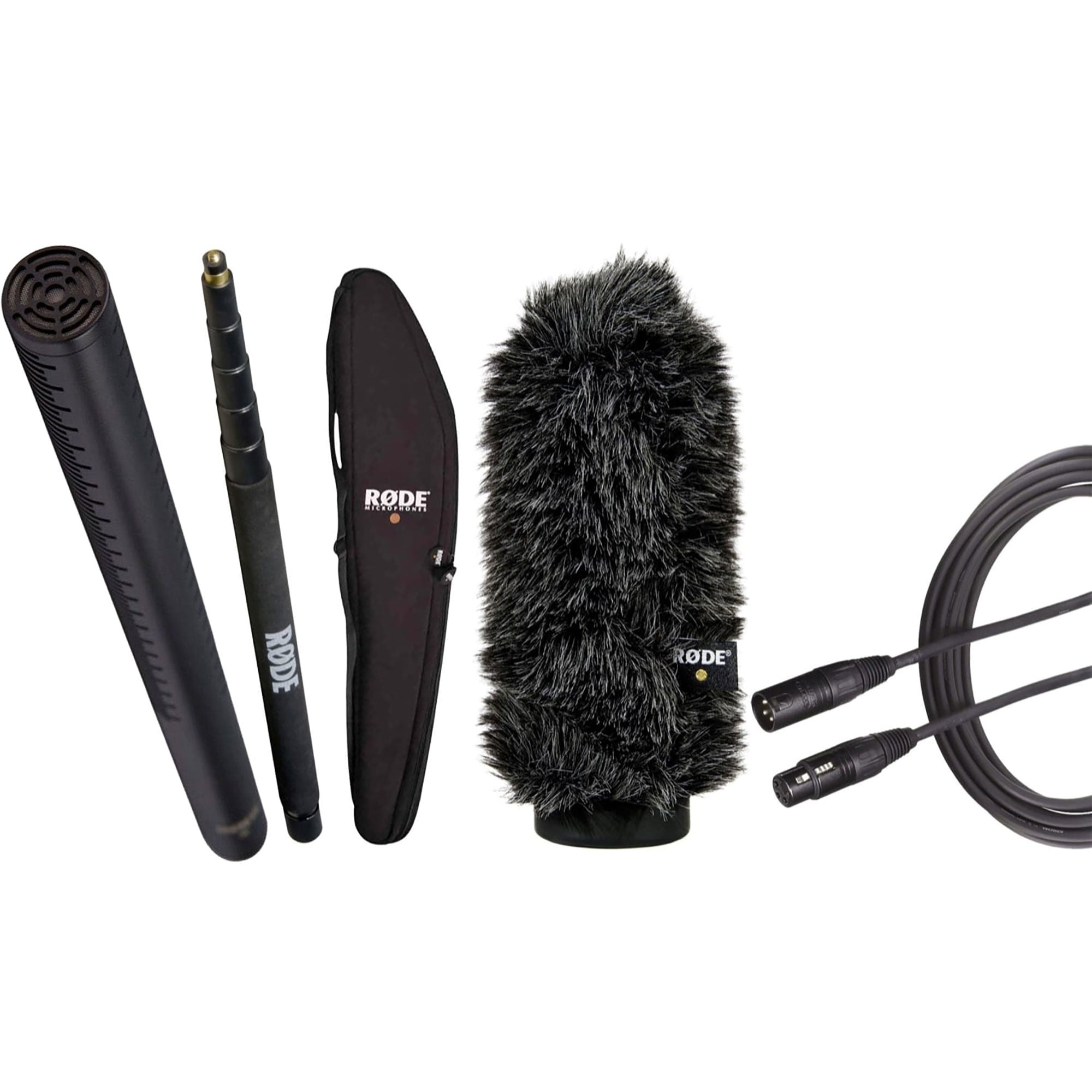 Rode NTG3B Shotgun Microphone Location Recording Kit (Black, Basic Bundle)