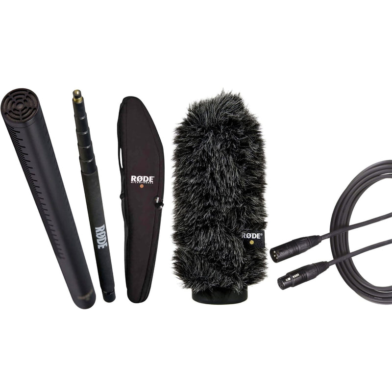 Rode NTG3B Shotgun Microphone Location Recording Kit Basic Bundle (Black)
