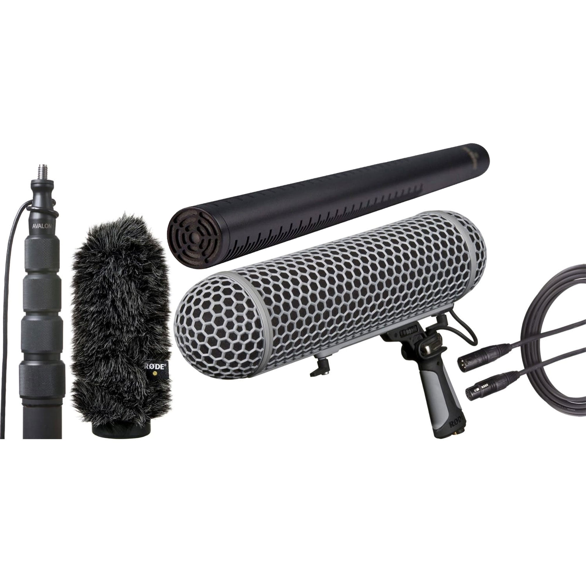 Rode NTG3B Shotgun Microphone Location Recording Kit (Black, Ultimate Bundle)