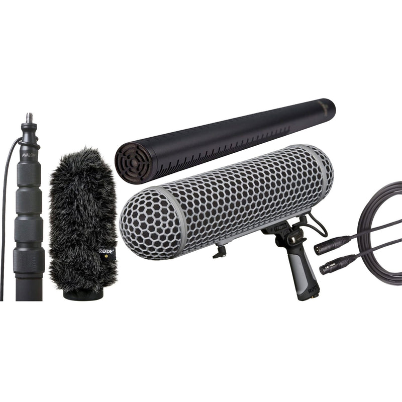 Rode NTG3B Shotgun Microphone Location Recording Kit Ultimate Bundle (Black)