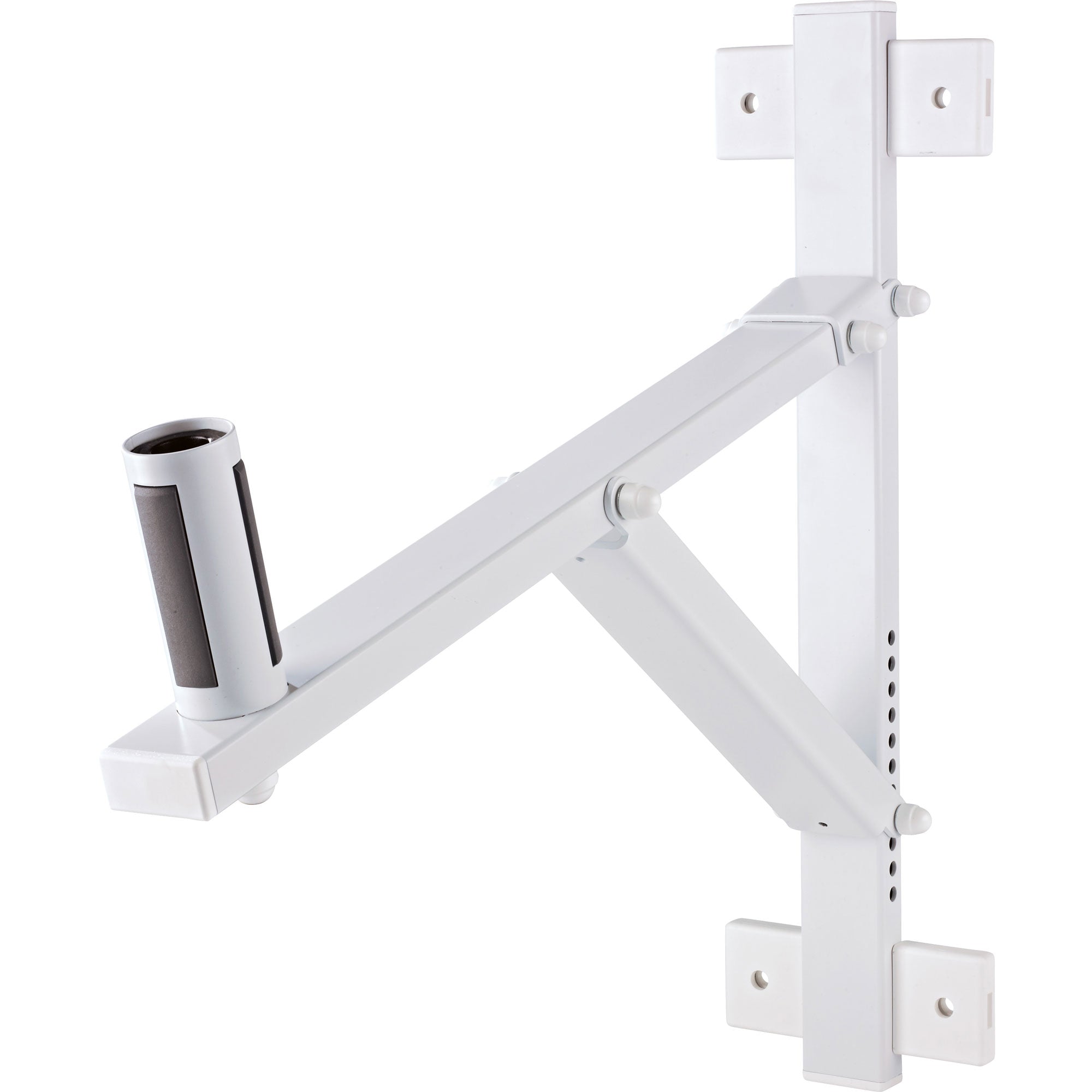 K&M Stands 24110 Adjustable Speaker Wall Mount (White)