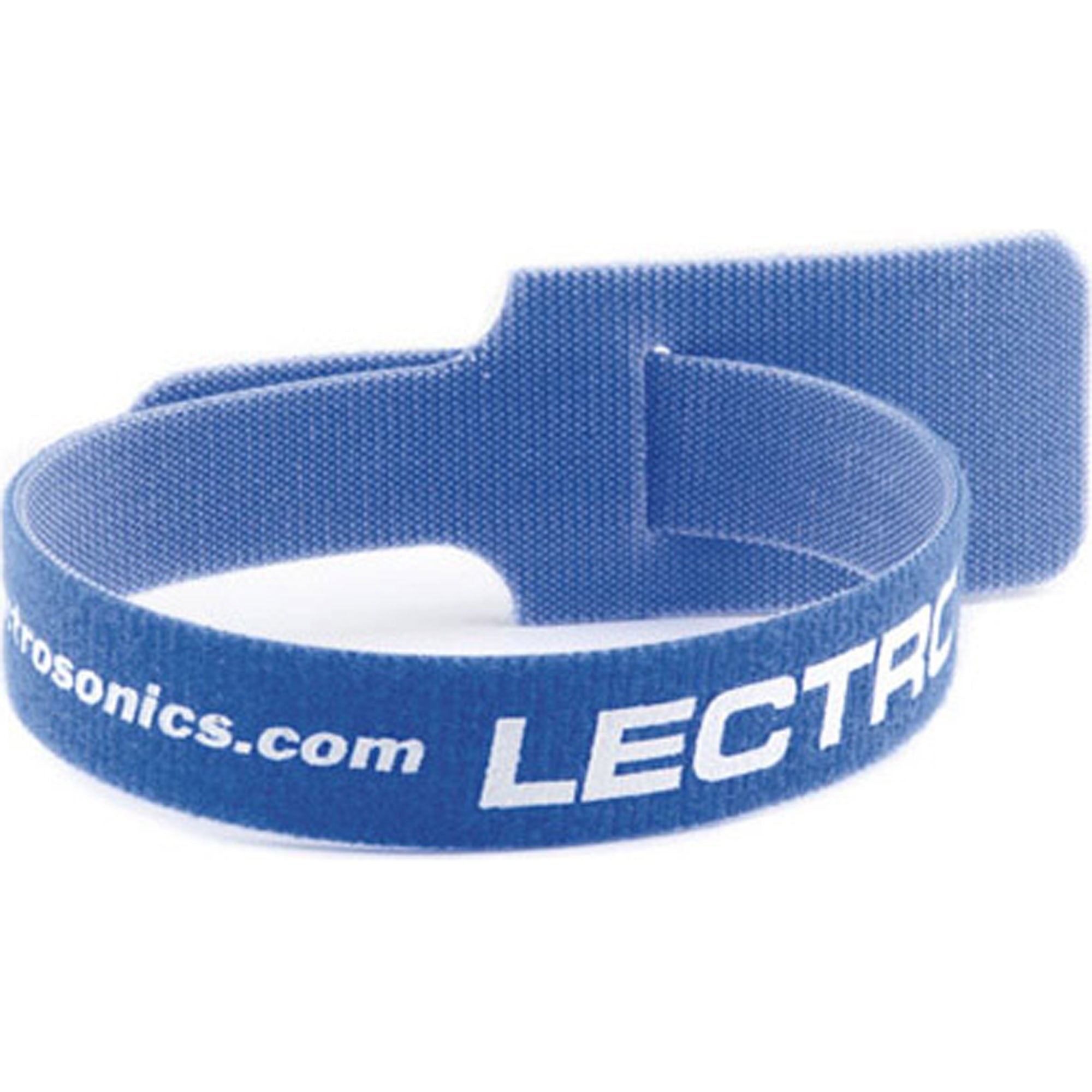 Lectrosonics 24719 Blue Velcro Cable Wrap with Lectro Logo