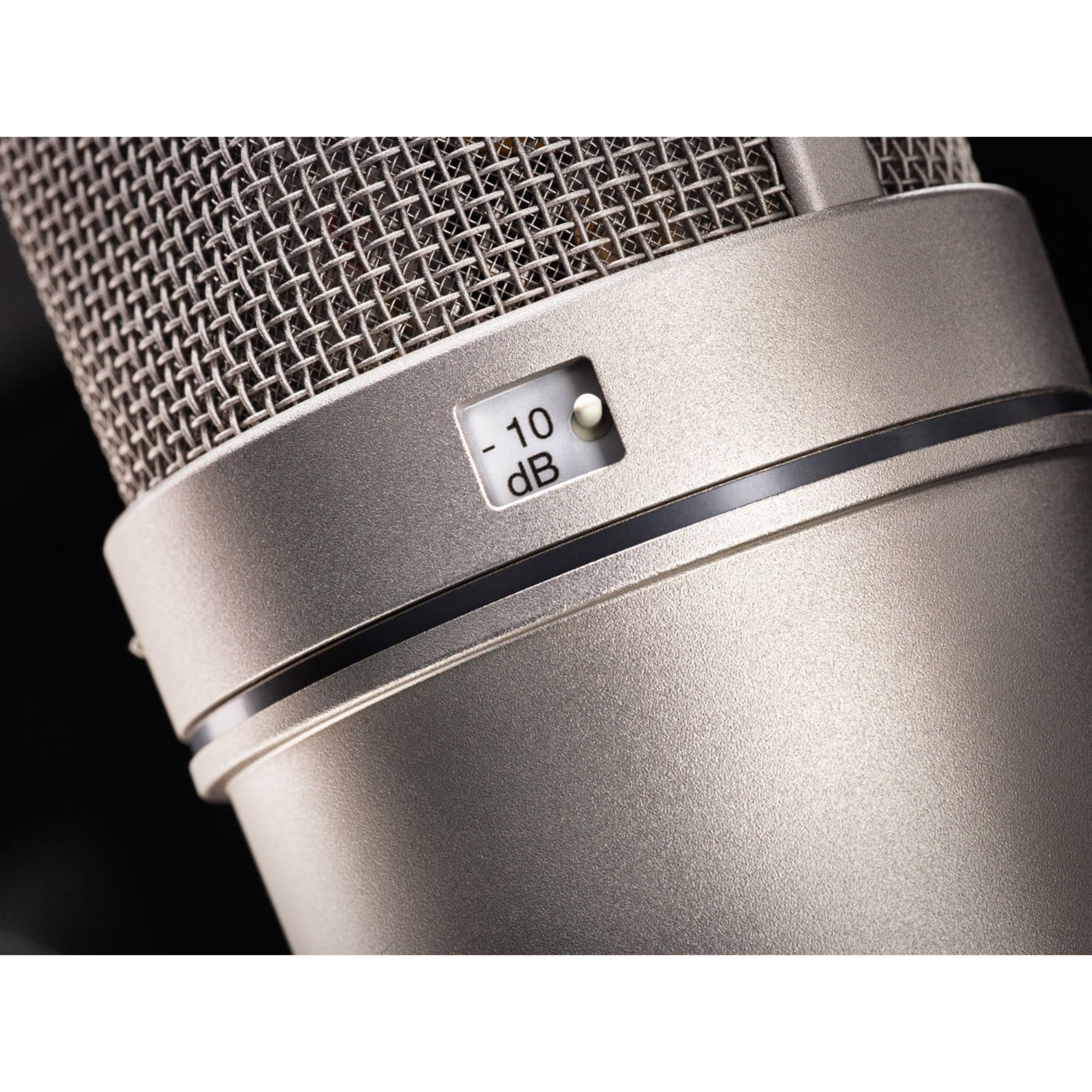 Neumann U 87 Ai Large-Diaphragm Multipattern Condenser Studio Microphone (Studio Set, Nickel)