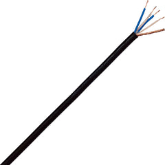 Custom Cable 4 Feet of Mogami W2534 Black Wire Image 1