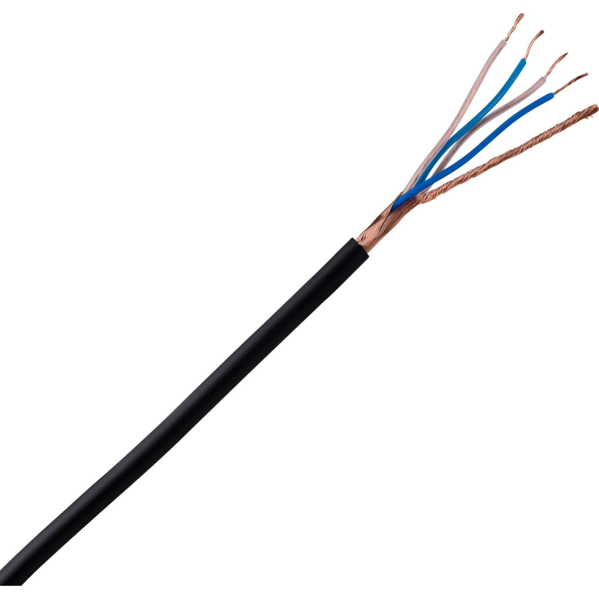 Mogami W2534 Neglex Quad Microphone Cable (Black, 164'/50m Roll)