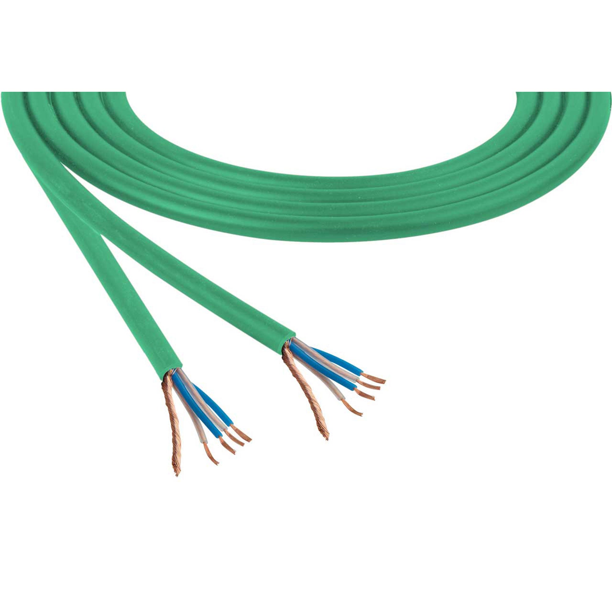 Mogami W2534 Neglex Quad Microphone Cable (Green, 164'/50m Roll)