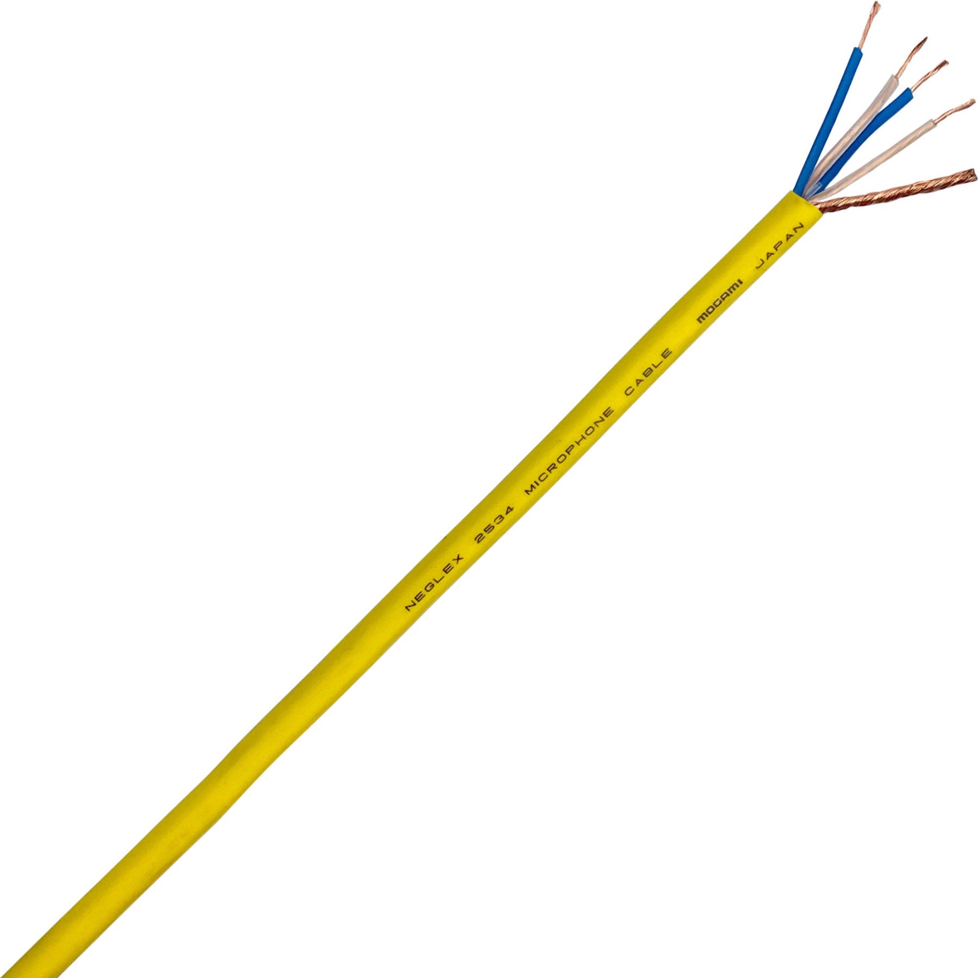 Custom Cable 17 Feet of Mogami W2534 Yellow Wire