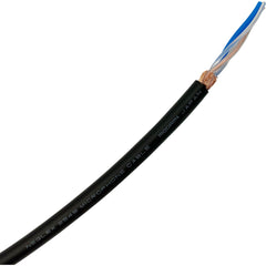 Custom Cable 2 Feet of Mogami W2549 Black Wire Image 1