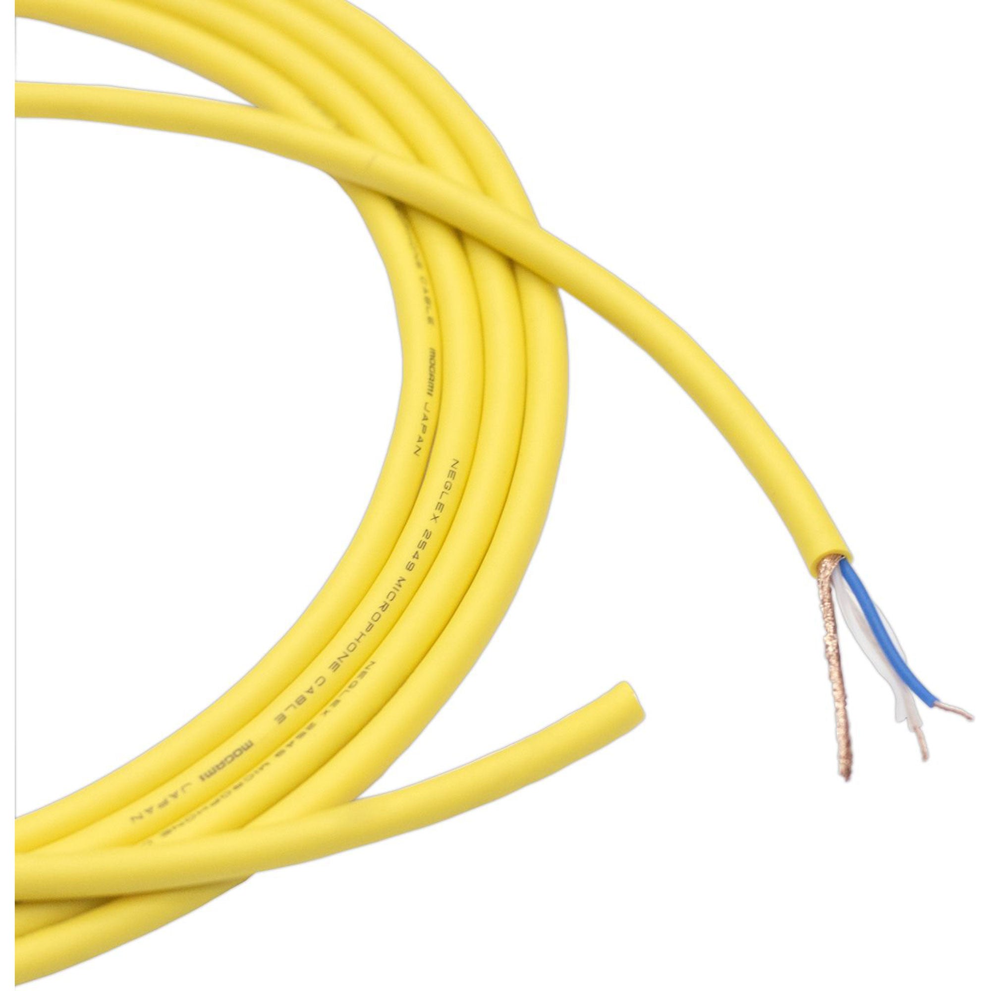 Mogami W2549 Long Run Mic Cable (Yellow, By the Foot)