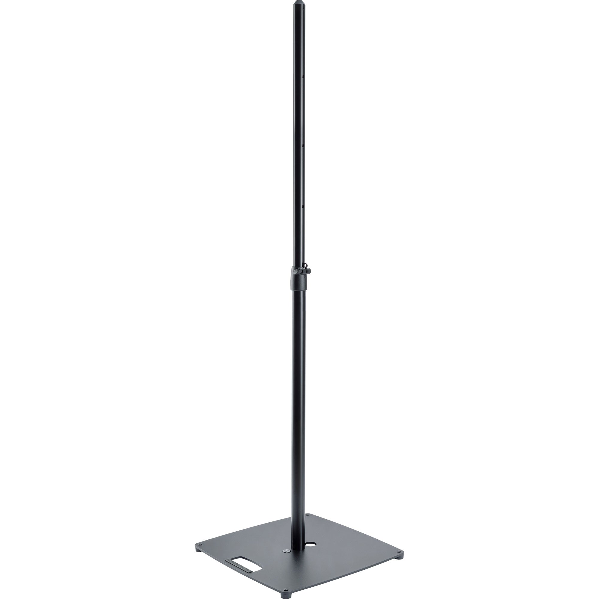 K&M Stands 26732 Speaker Stand with Square Base (Black)