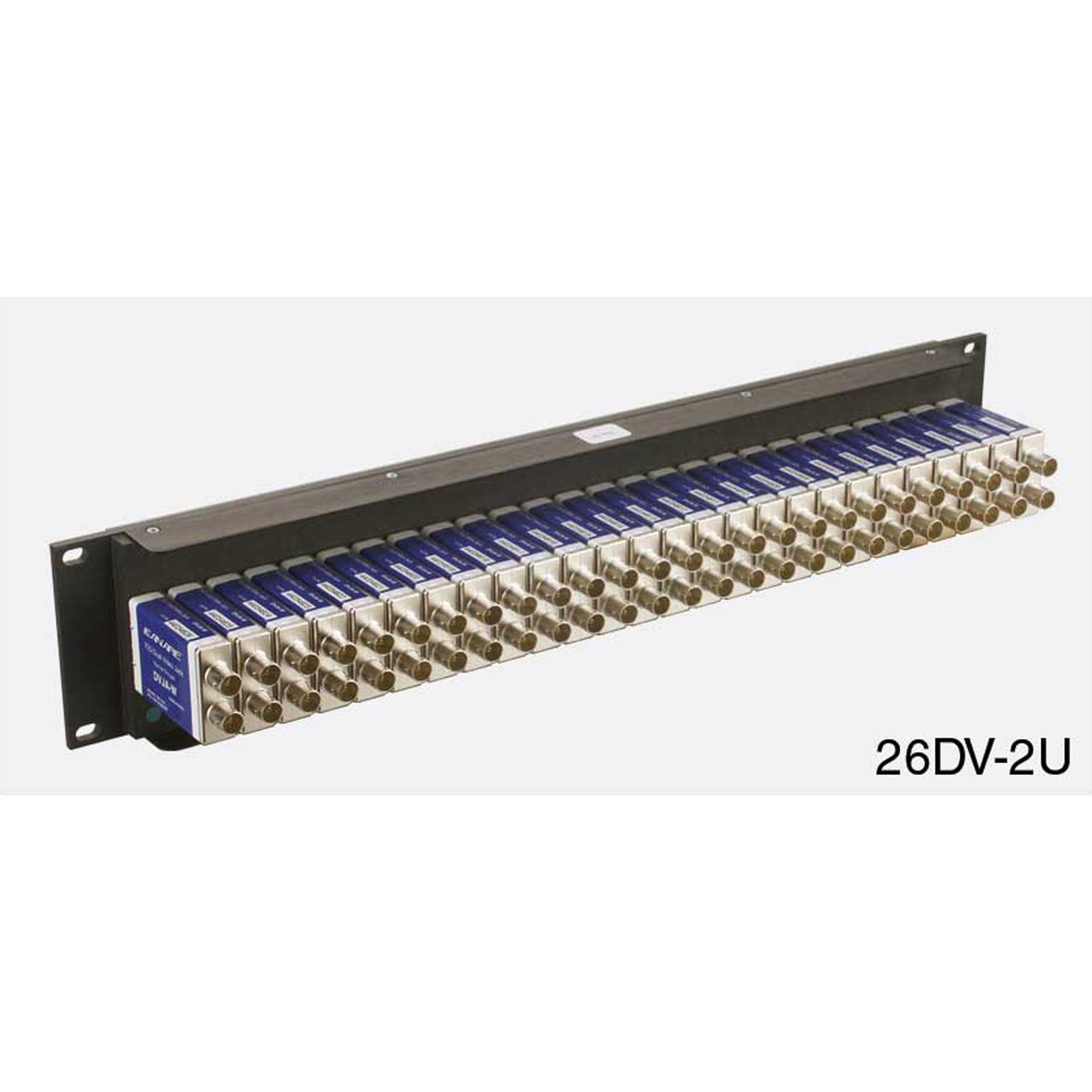 Canare 26DV-2U 2x26 Digital Video Patchbay (2RU, Normal Through)