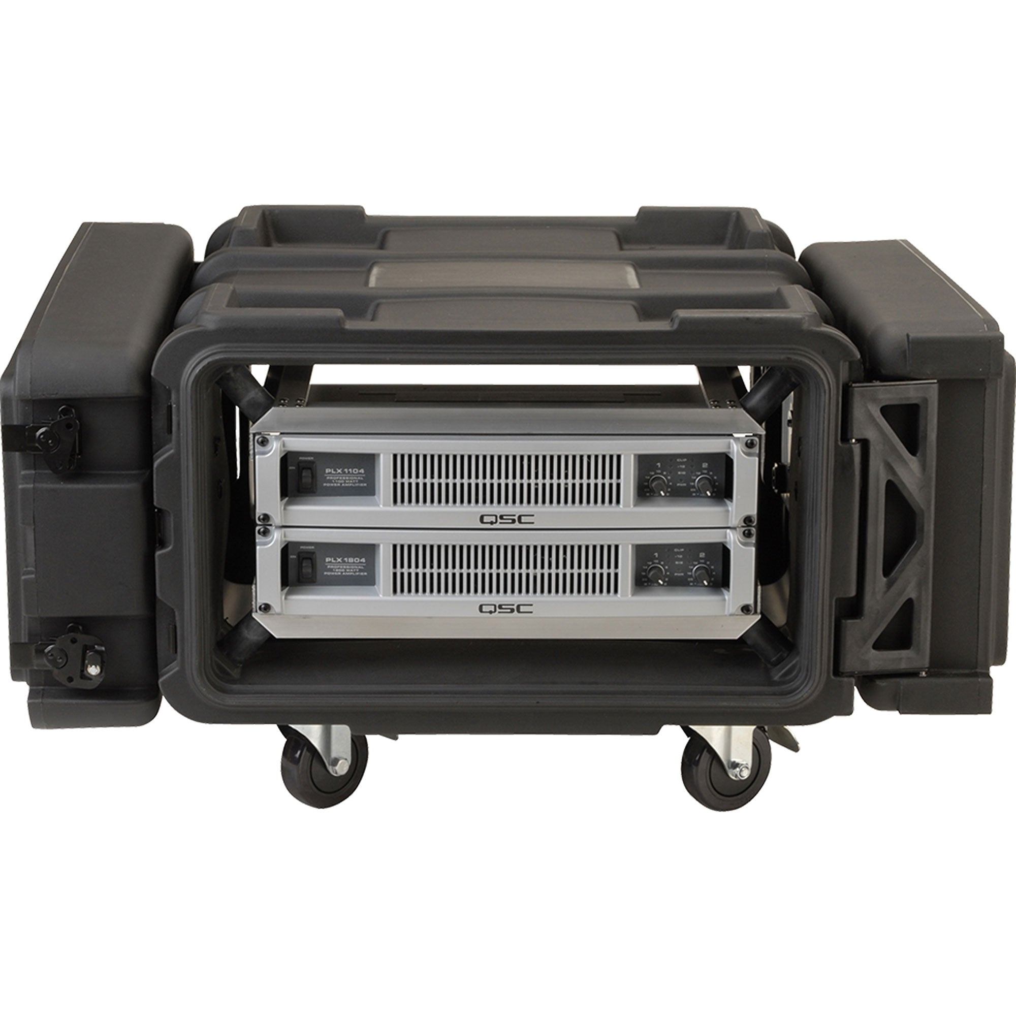 SKB 3SKB-R904U24 Roto-Molded Shockmount Rack Case (4U, 24" Deep)