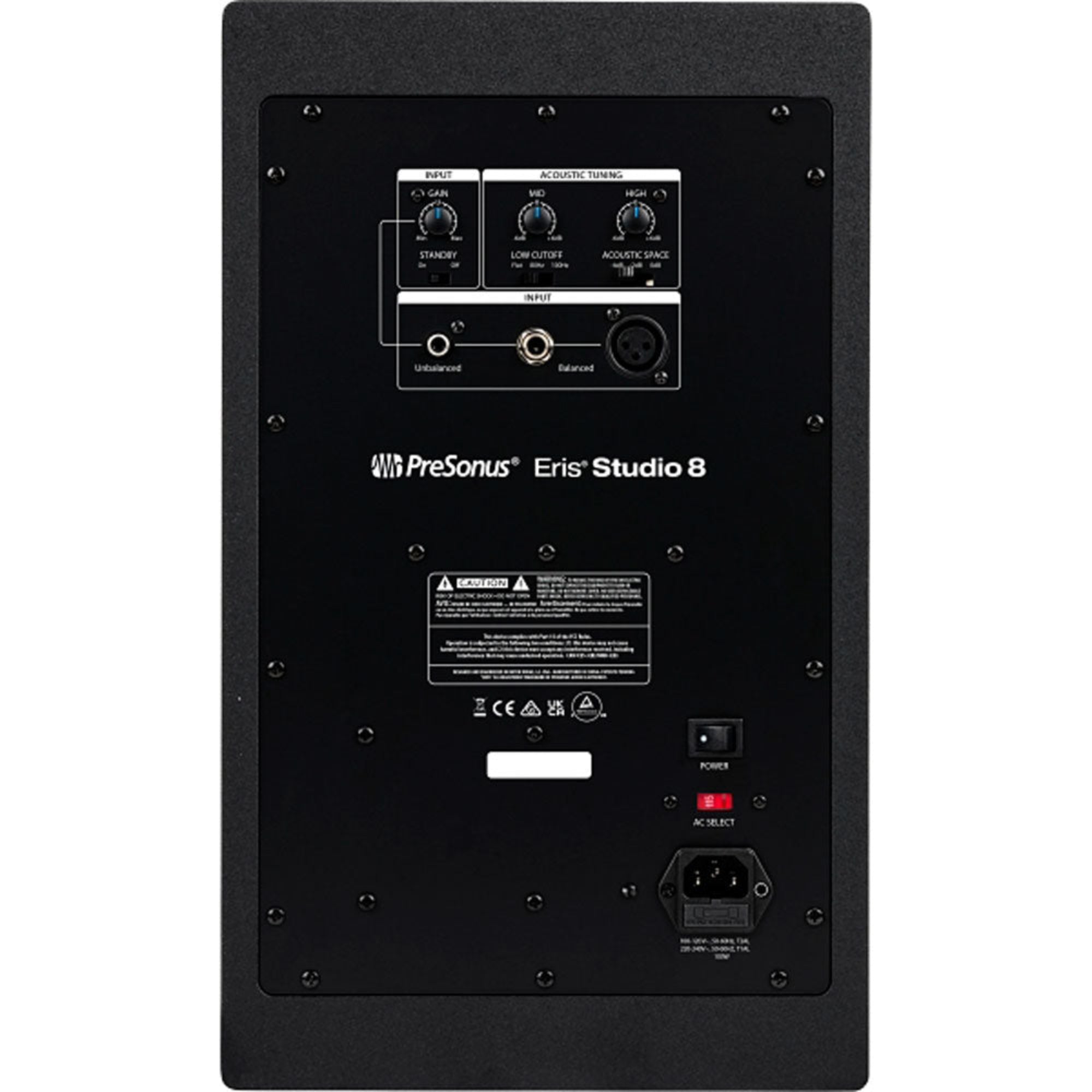 PreSonus Eris Studio 8 Powered 8" 140W Studio Monitor with EBM Waveguide (Single)