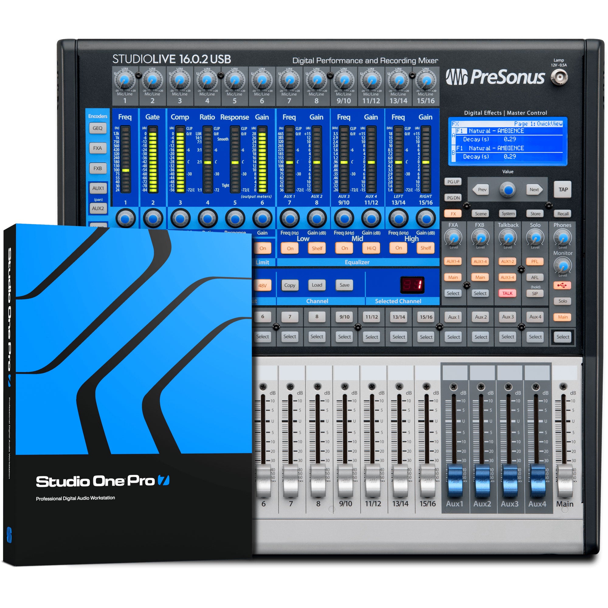 PreSonus StudioLive 16.0.2 USB Digital Mixer