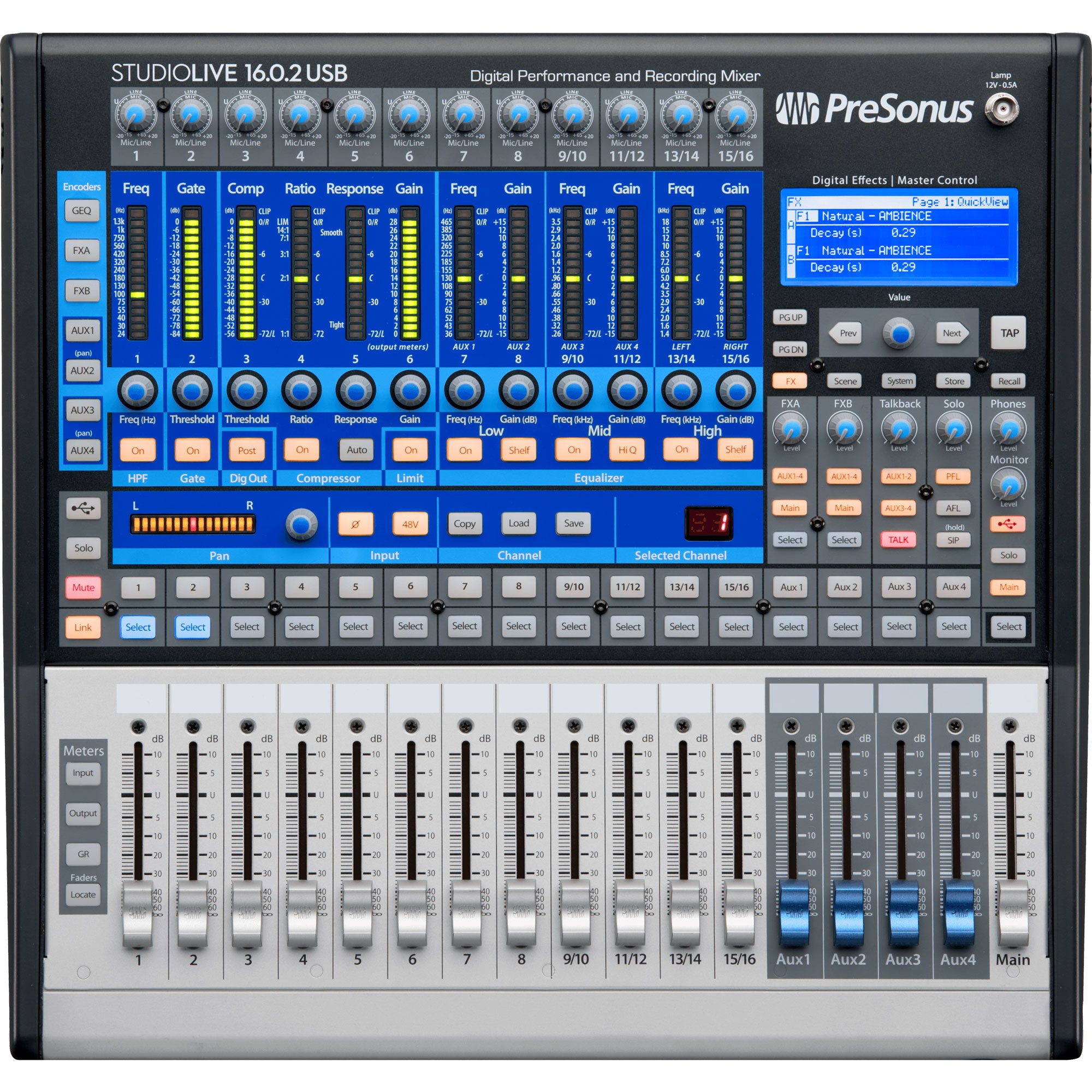 PreSonus StudioLive 16.0.2 USB Digital Mixer