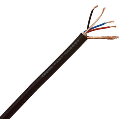 Custom Cable 6 Feet of Mogami W2893 Black Wire Image 1