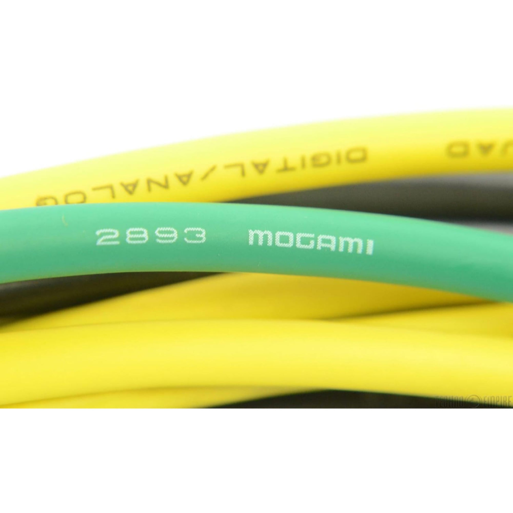 Mogami W2893 Miniature Neglex Quad Microphone Cable (Green, 328'/100m Roll)