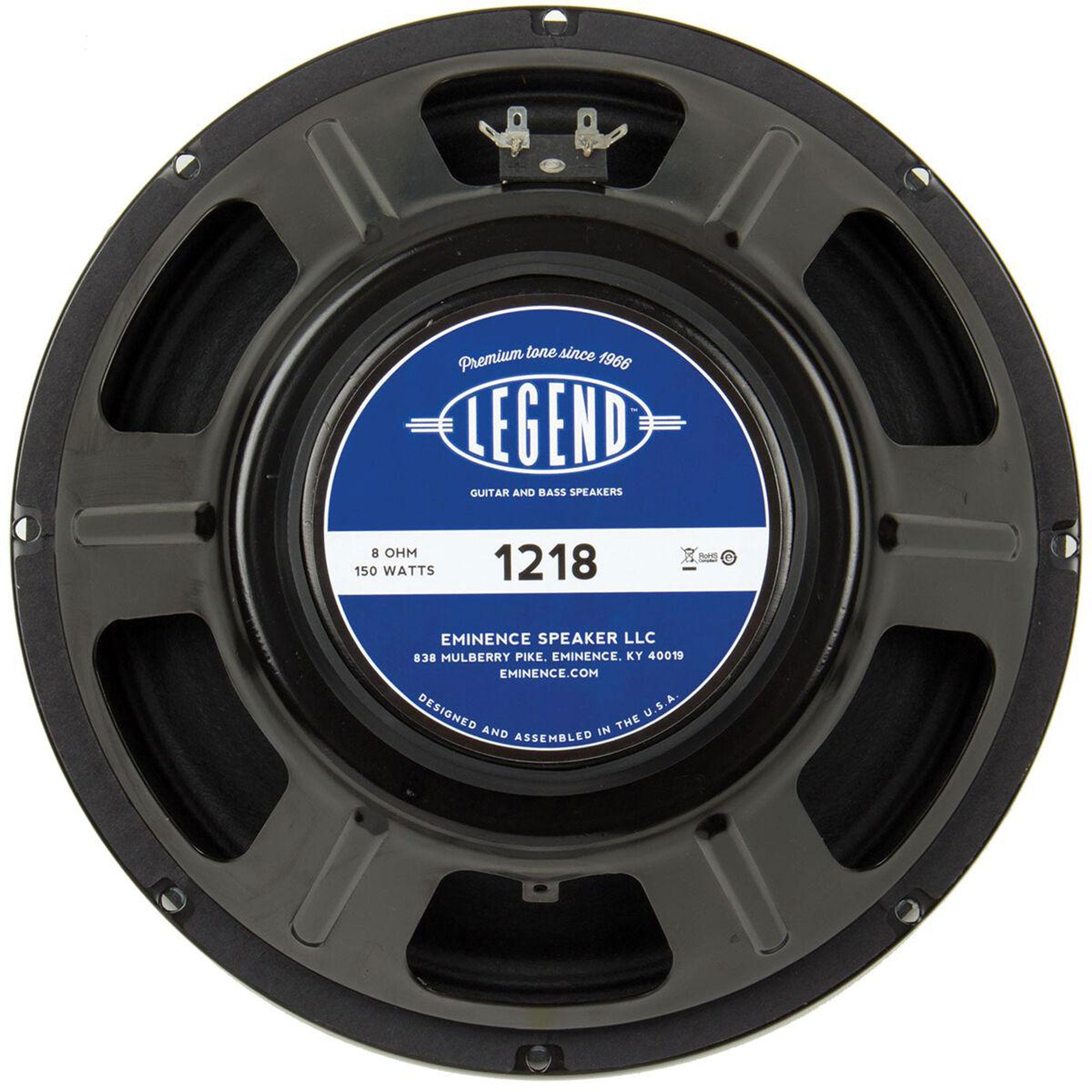 Eminence Legend 1218 12" Guitar Speaker, 8 Ohm