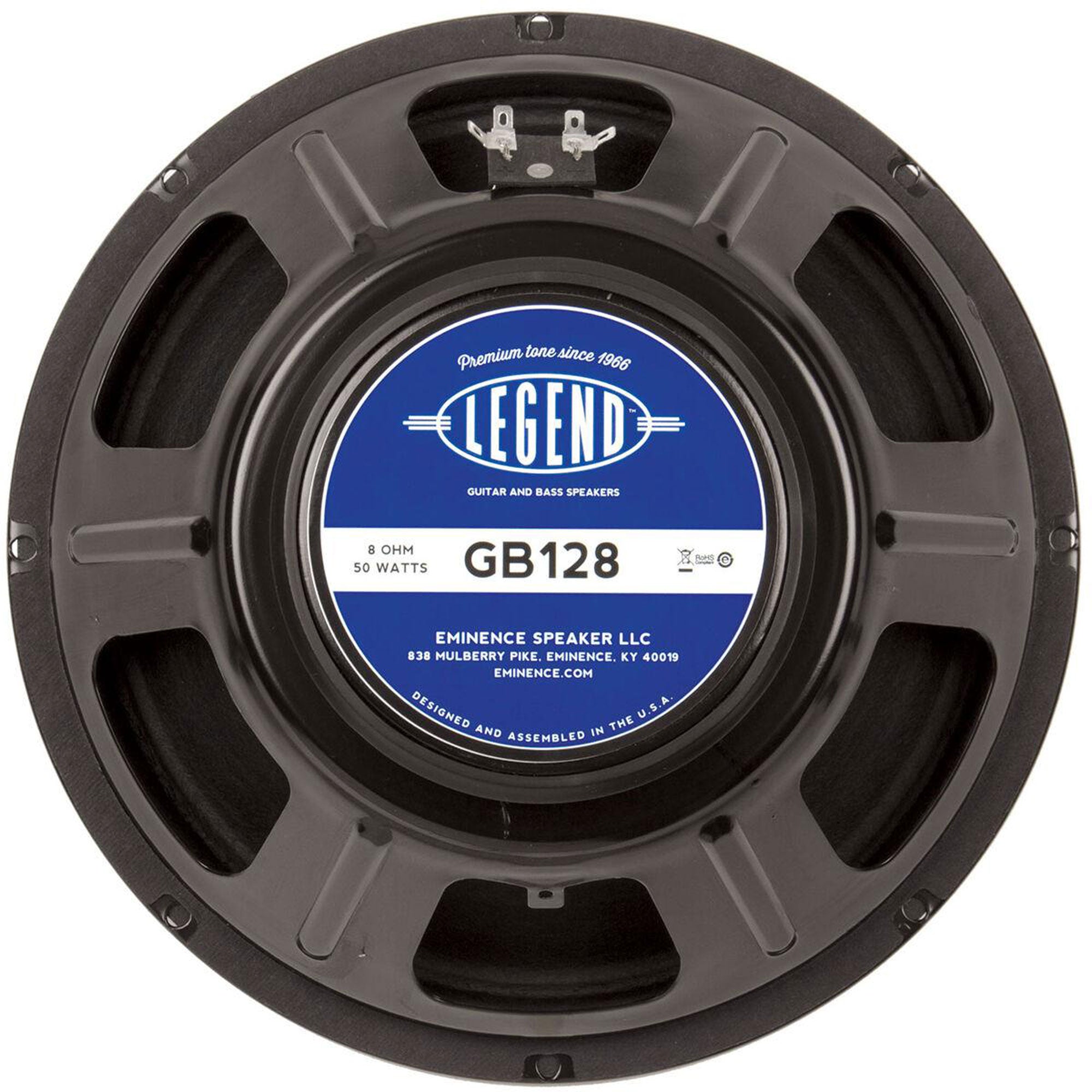 Eminence Legend GB128 12" Guitar Speaker, 8 Ohm
