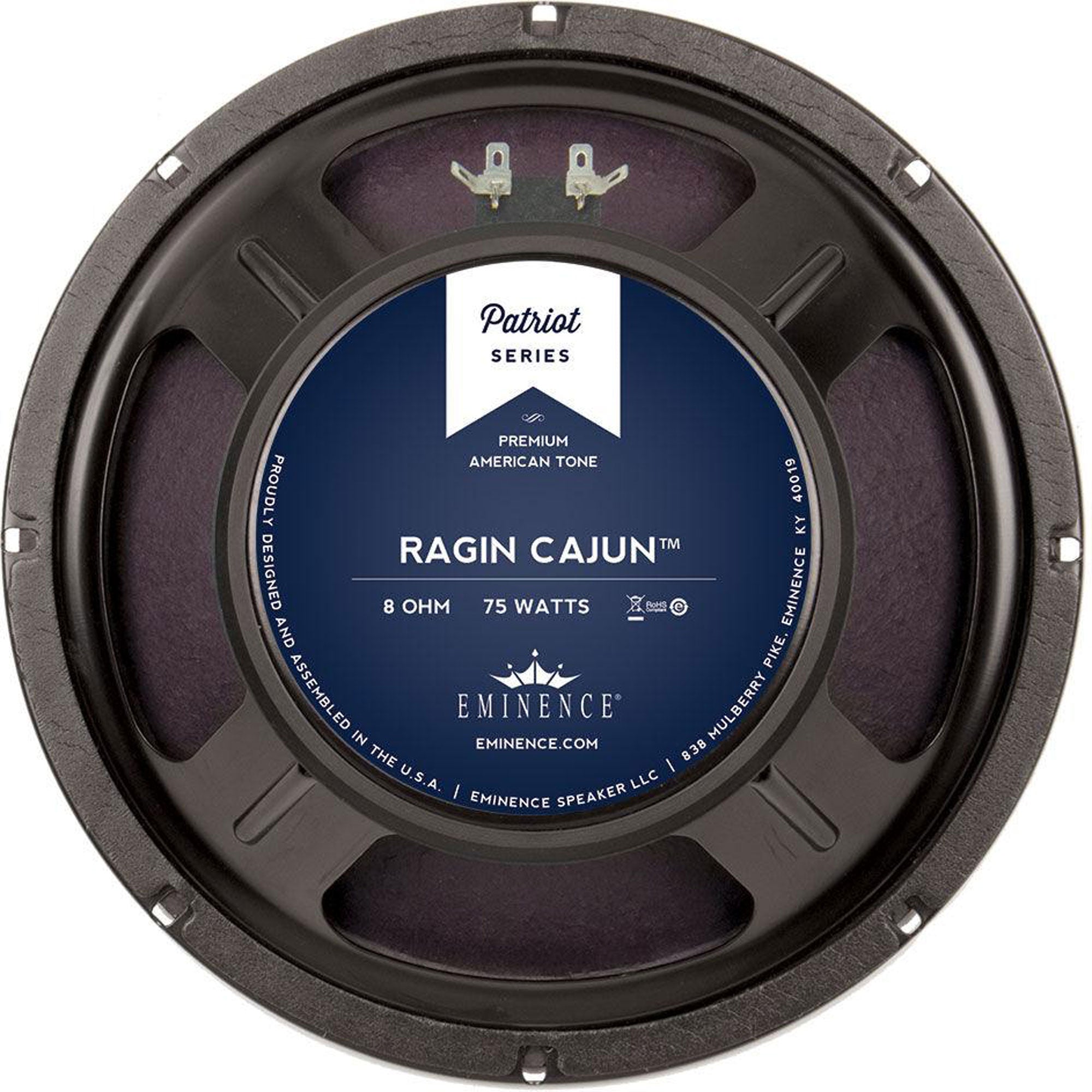 Eminence Ragin Cajun 10" Guitar Speaker, 8 Ohm