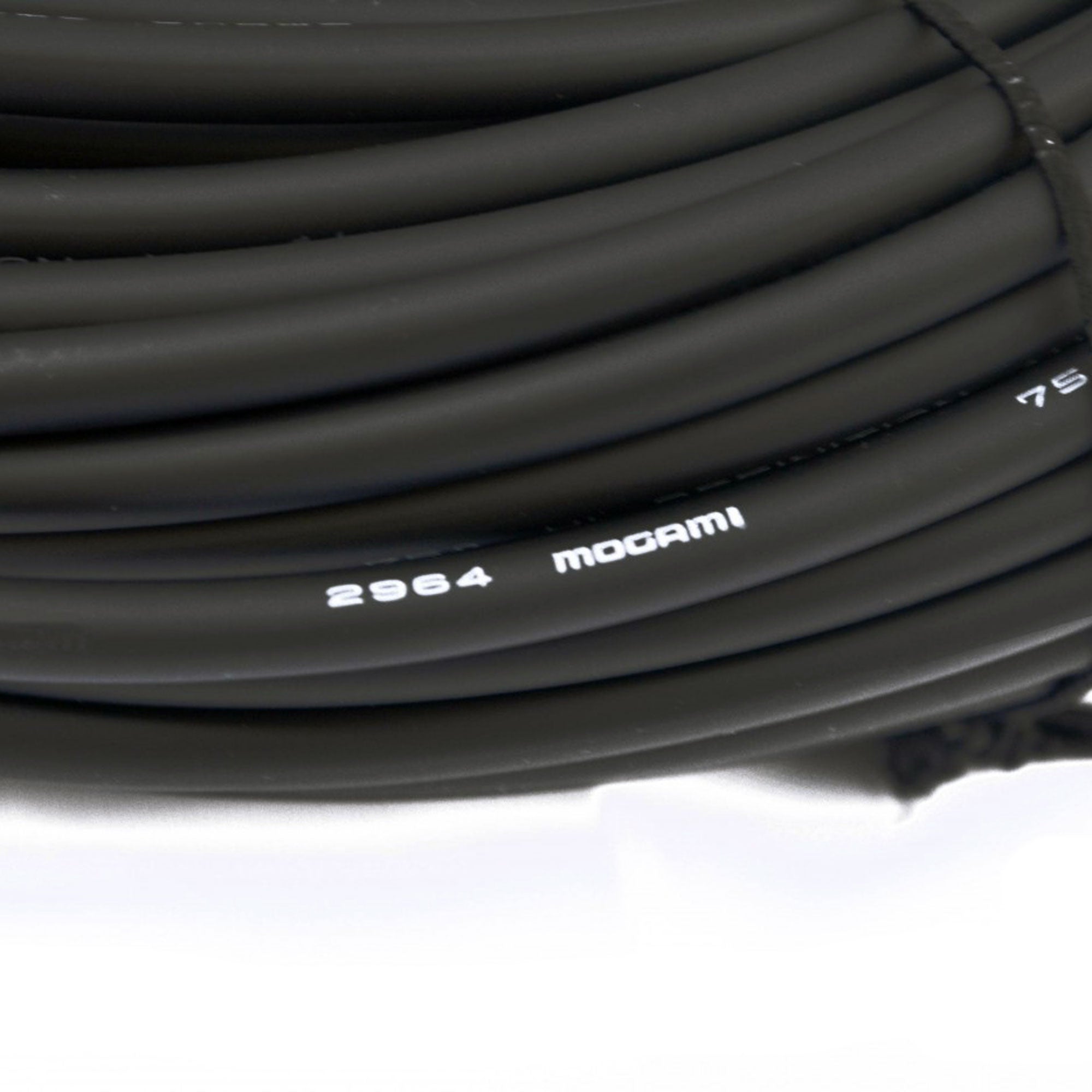 Mogami W2964 PURO II Subminiature & Miniature Coaxial Cable (Black, 328'/100m Roll)