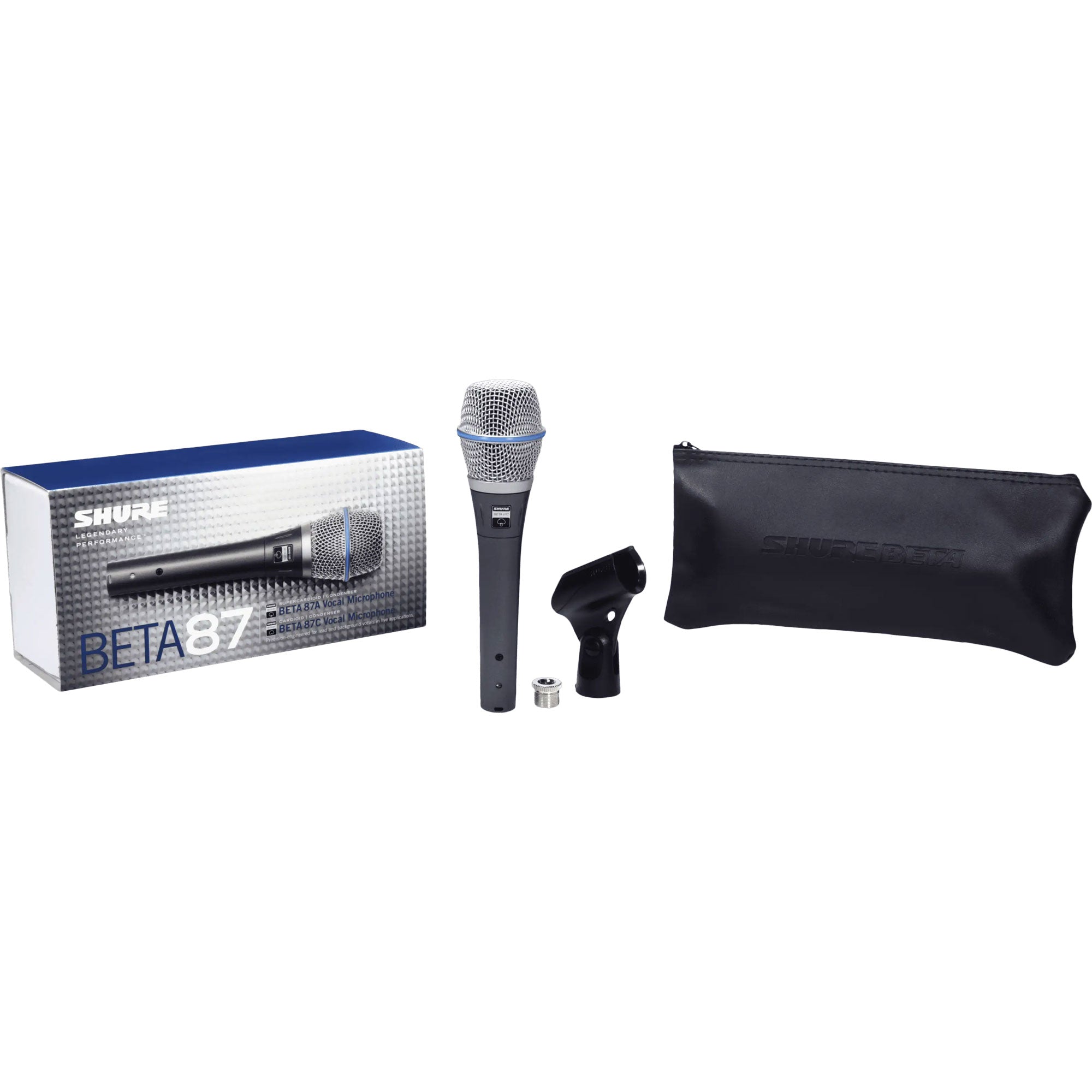Shure Beta 87C Cardioid Condenser Vocal Microphone