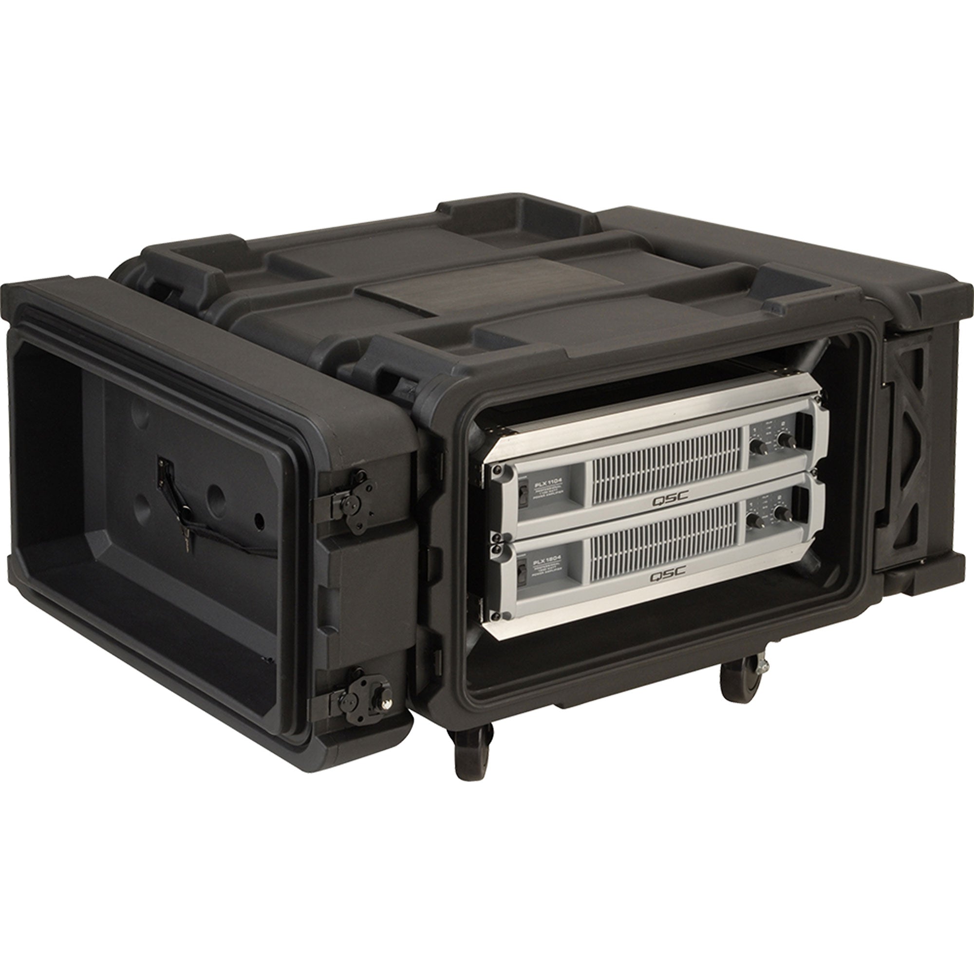 SKB 3SKB-R904U24 Roto-Molded Shockmount Rack Case (4U, 24" Deep)