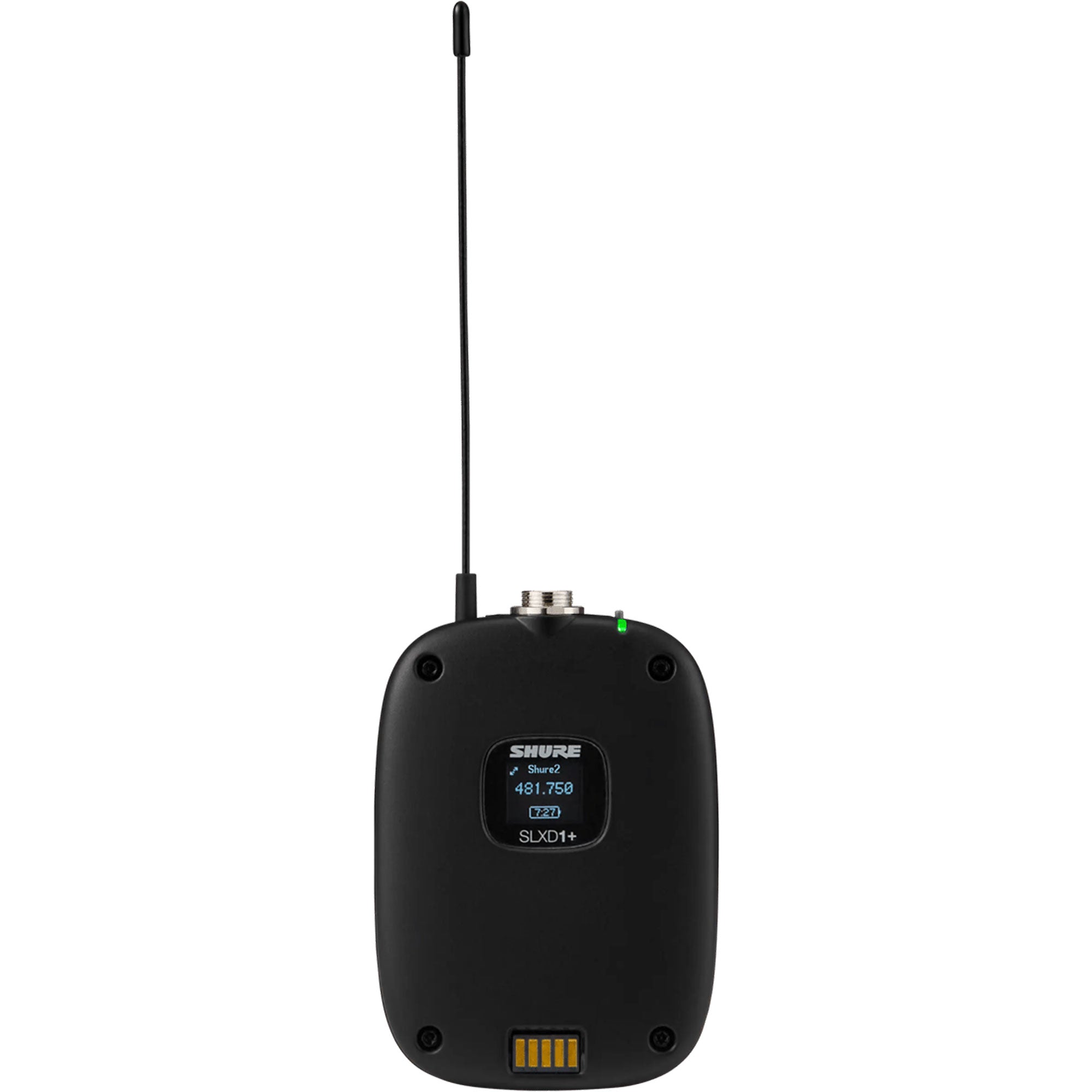 Shure SLXD1+ Digital Wireless Bodypack Transmitter (G57: 470-608 MHz)