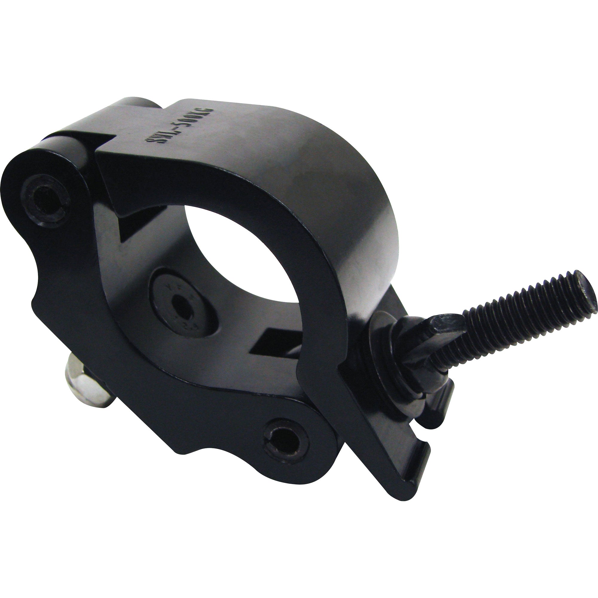 American DJ Pro Clamp Black metal clamp with a screw on a white background