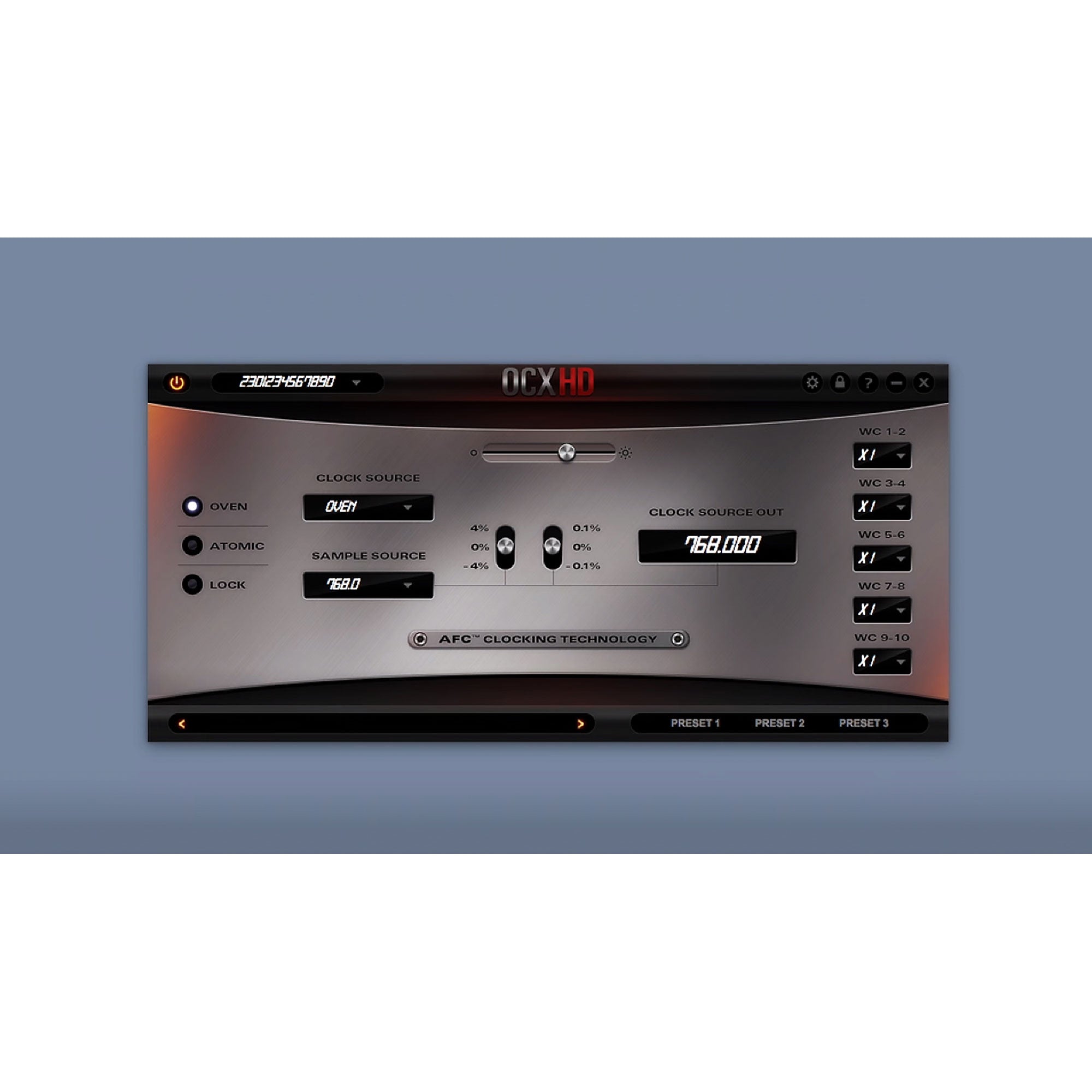 Antelope Audio Isochrone OCX HD Master Clock