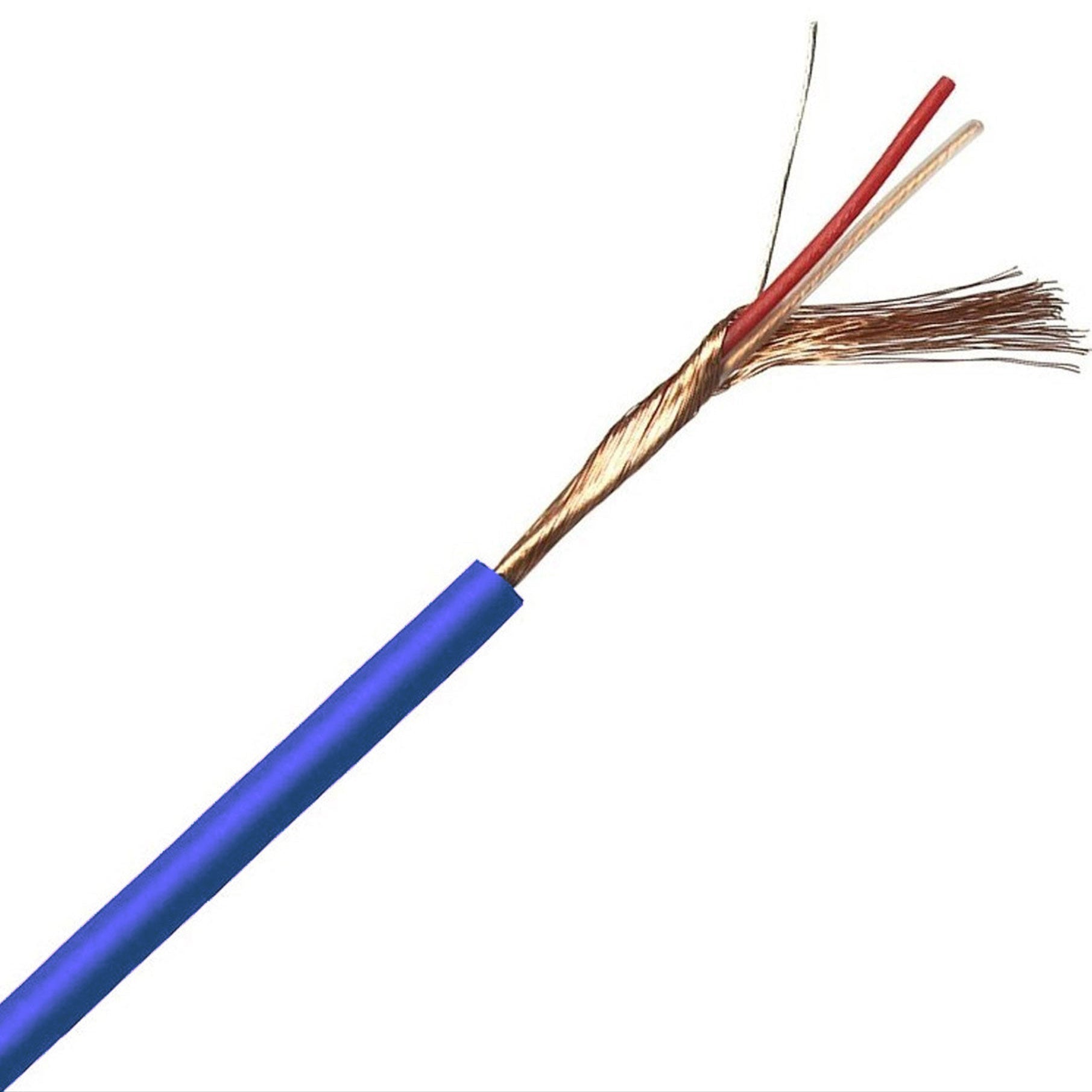 Custom Cable 6 Feet of Mogami W3080 Blue Wire