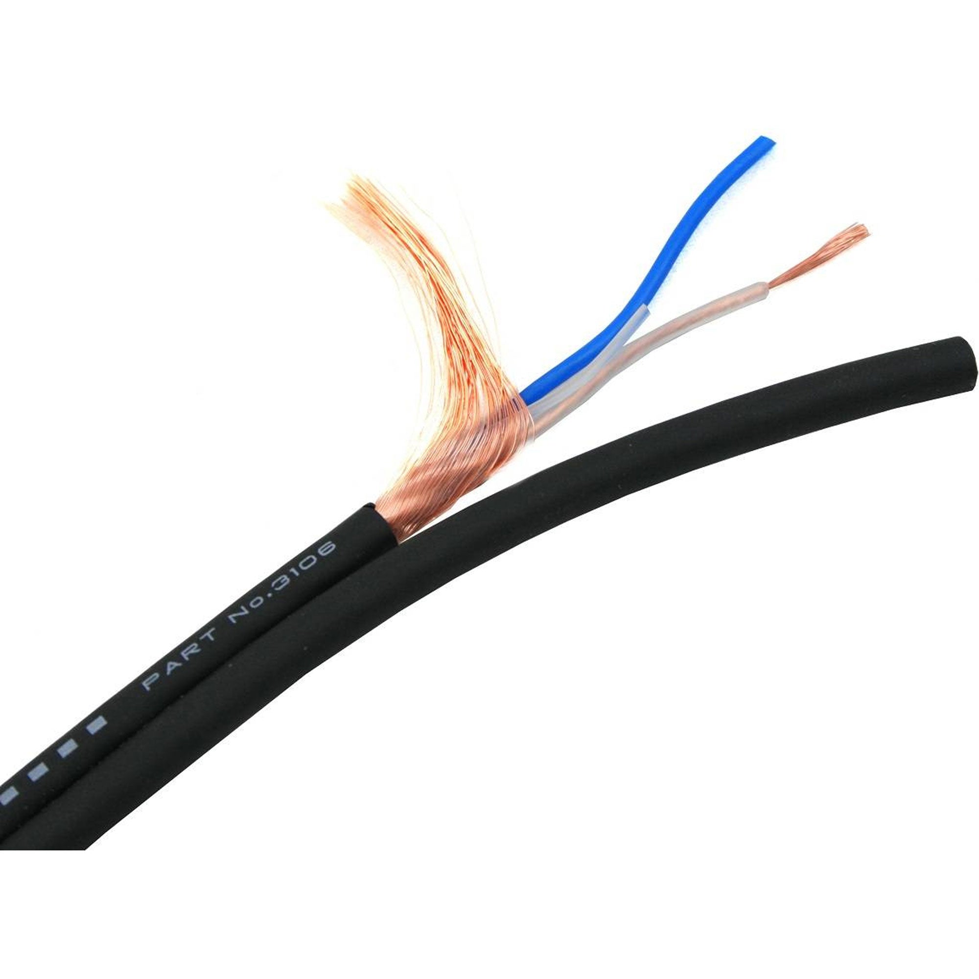 Mogami W3106 24awg Zip-Style Stereo Microphone Cable (328'/100m Roll)