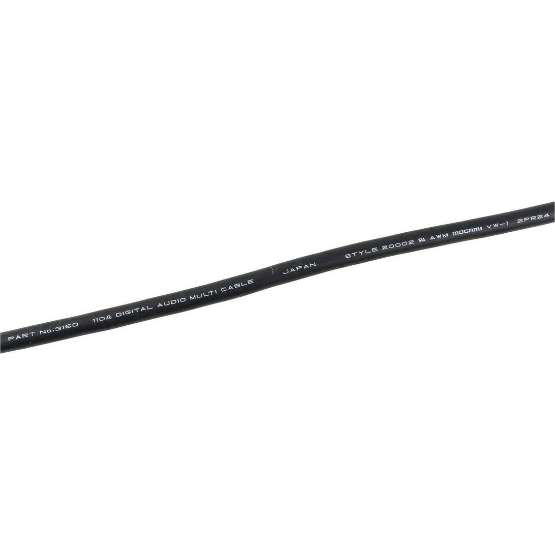 Mogami W3160 2-Pair AES/EBU 110 Ohm Digital Audio Snake Cable (328'/100m Roll)