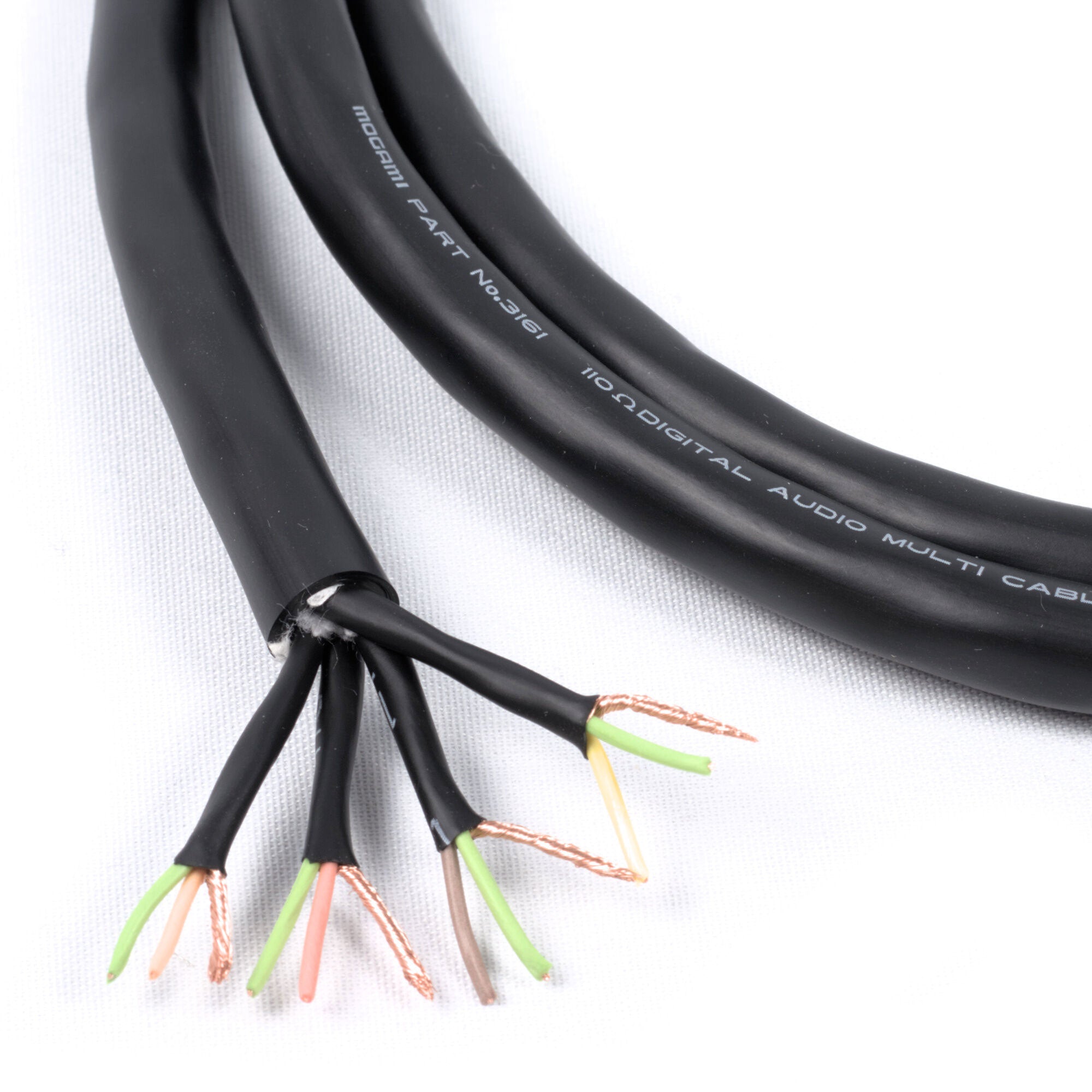 Mogami W3161 4-Pair AES/EBU 110 Ohm Digital Audio Snake Cable (328'/100m Roll)