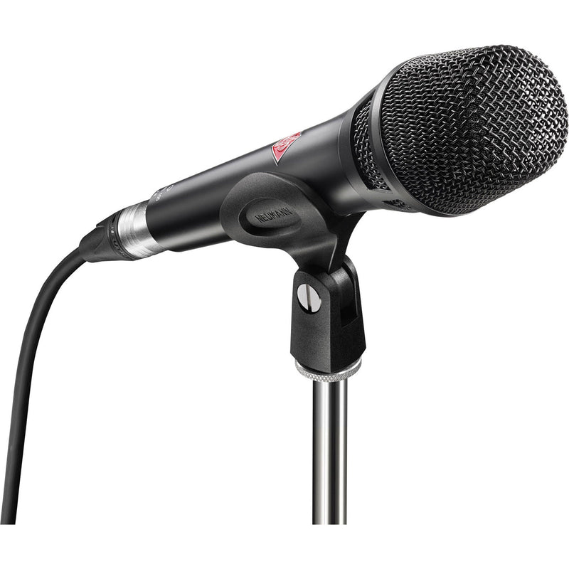 Neumann KMS 105 Supercardioid Condenser Handheld Microphone with FREE 20' XLR Cable (Black)