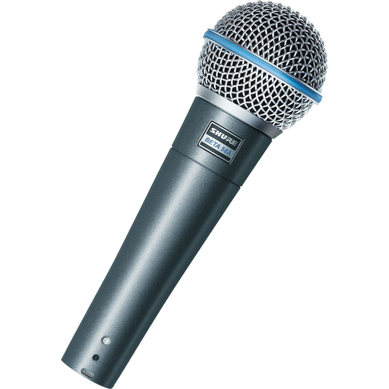Shure Beta 58A Handheld Supercardioid Dynamic Vocal Microphone with FREE 20' XLR Cable