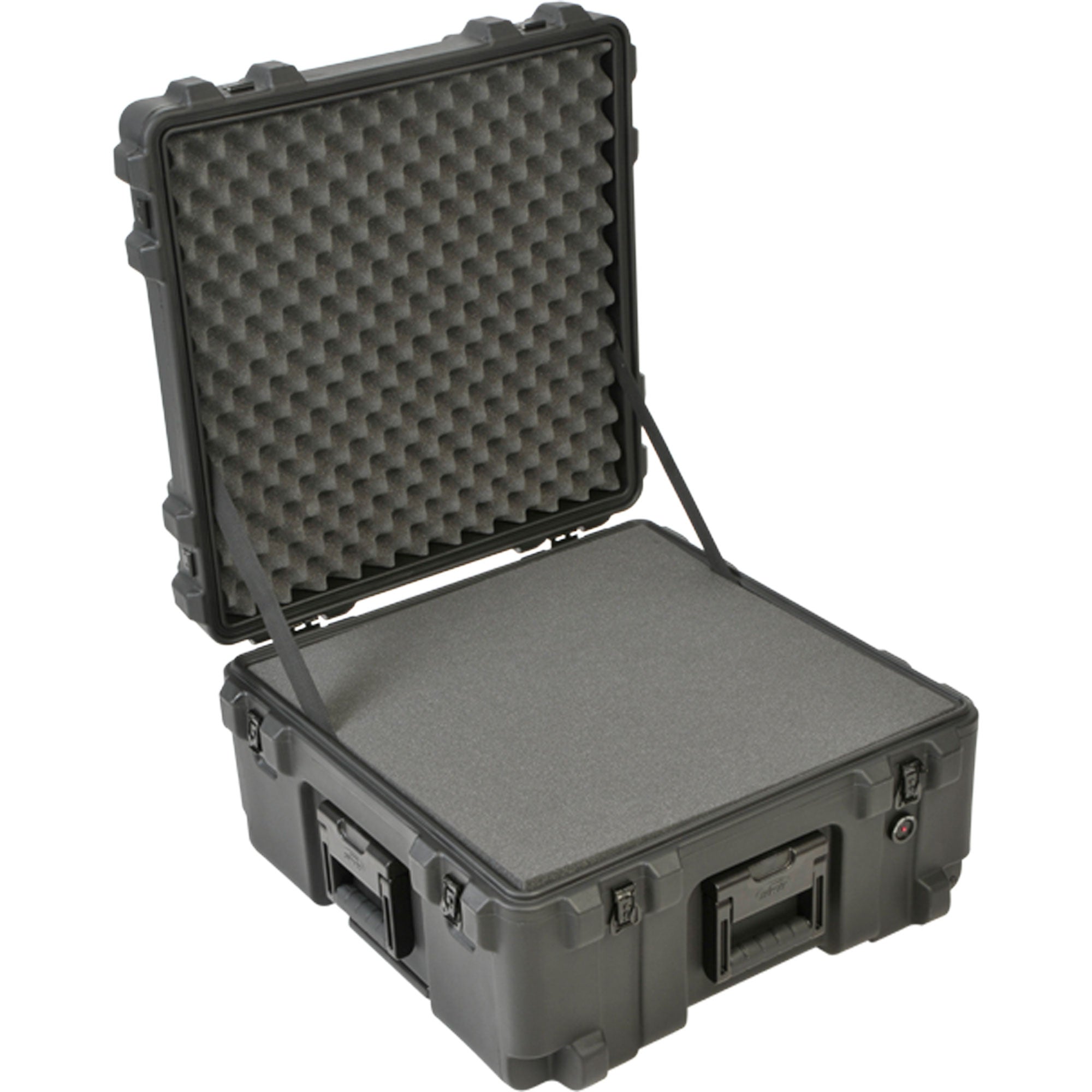 SKB 3R2222-12B-CW Roto-Molded Mil-Standard Waterproof Utility Case with Wheels (Cubed Foam)