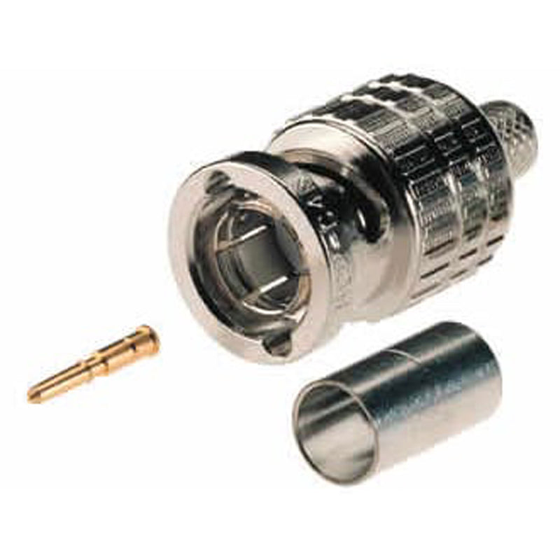 Canare BCP-A77 75 Ohm BNC Crimp Plug for LV-77S, 8281F (100 Pack)