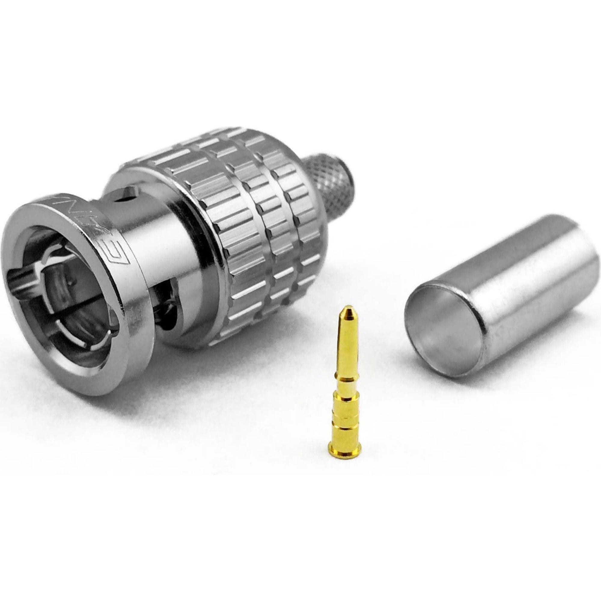Canare BCP-A25F 75 Ohm BNC Crimp Plug for L-2.5CFB (100 Pack)