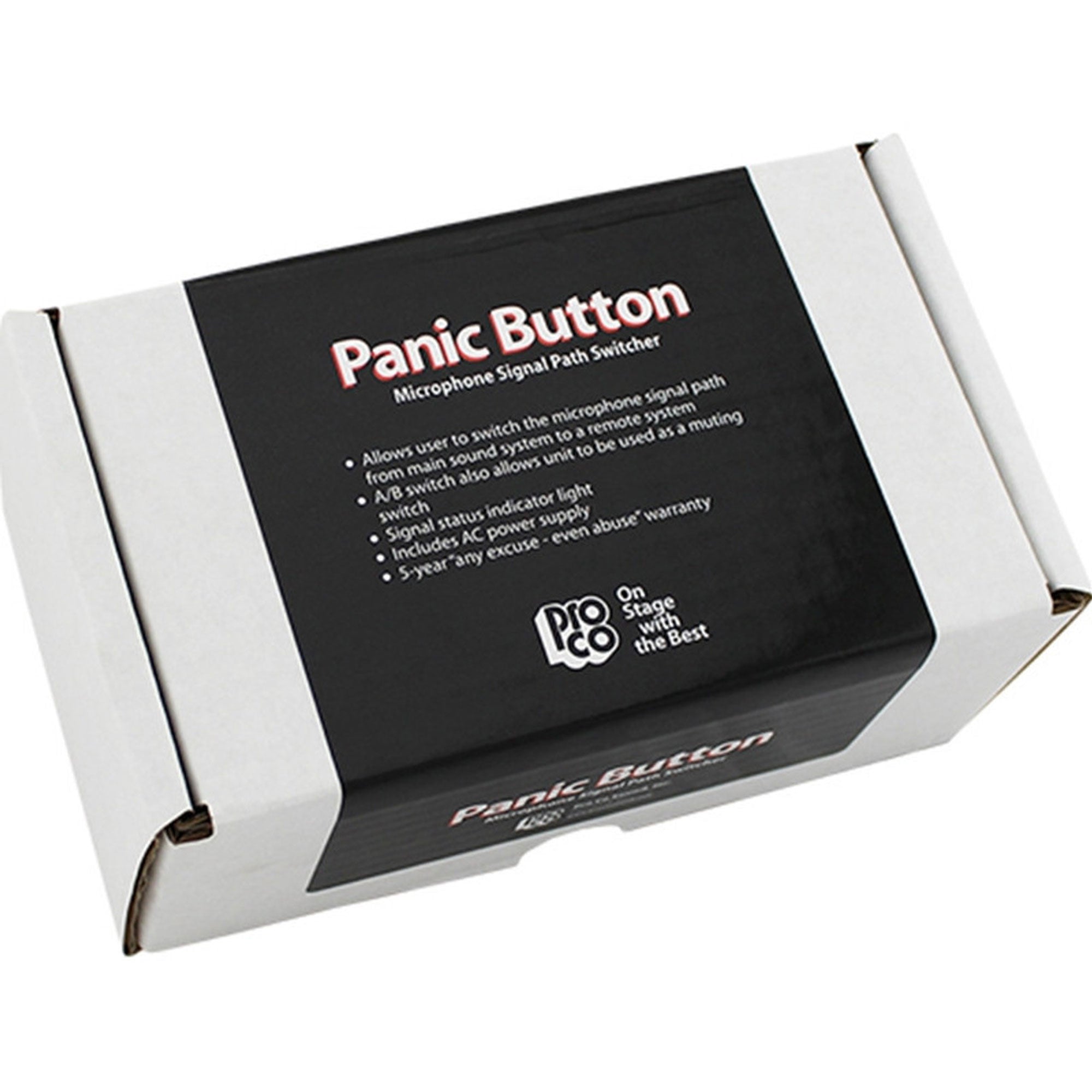 RapcoHorizon Pro Co Panic Button Microphone A/B Box