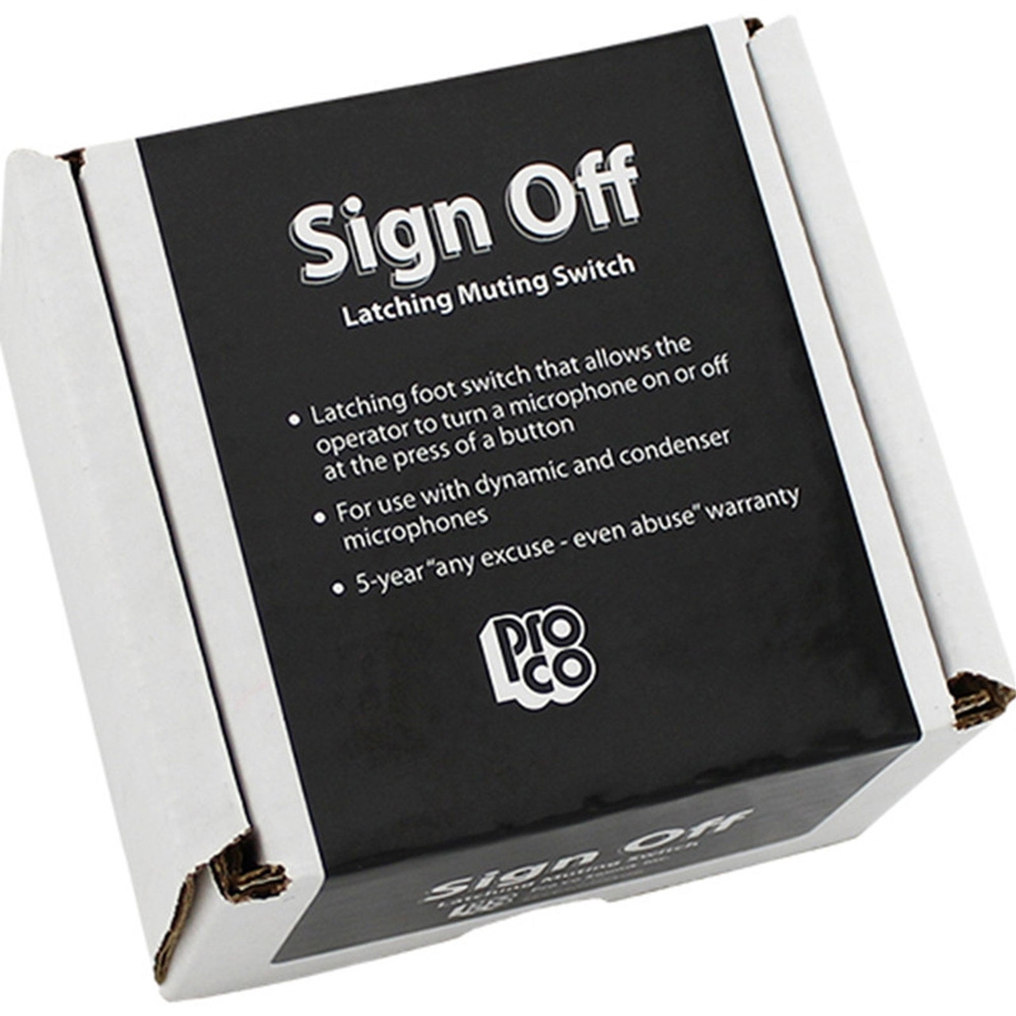 RapcoHorizon Pro Co Sign Off Latching Mic Mute Switch