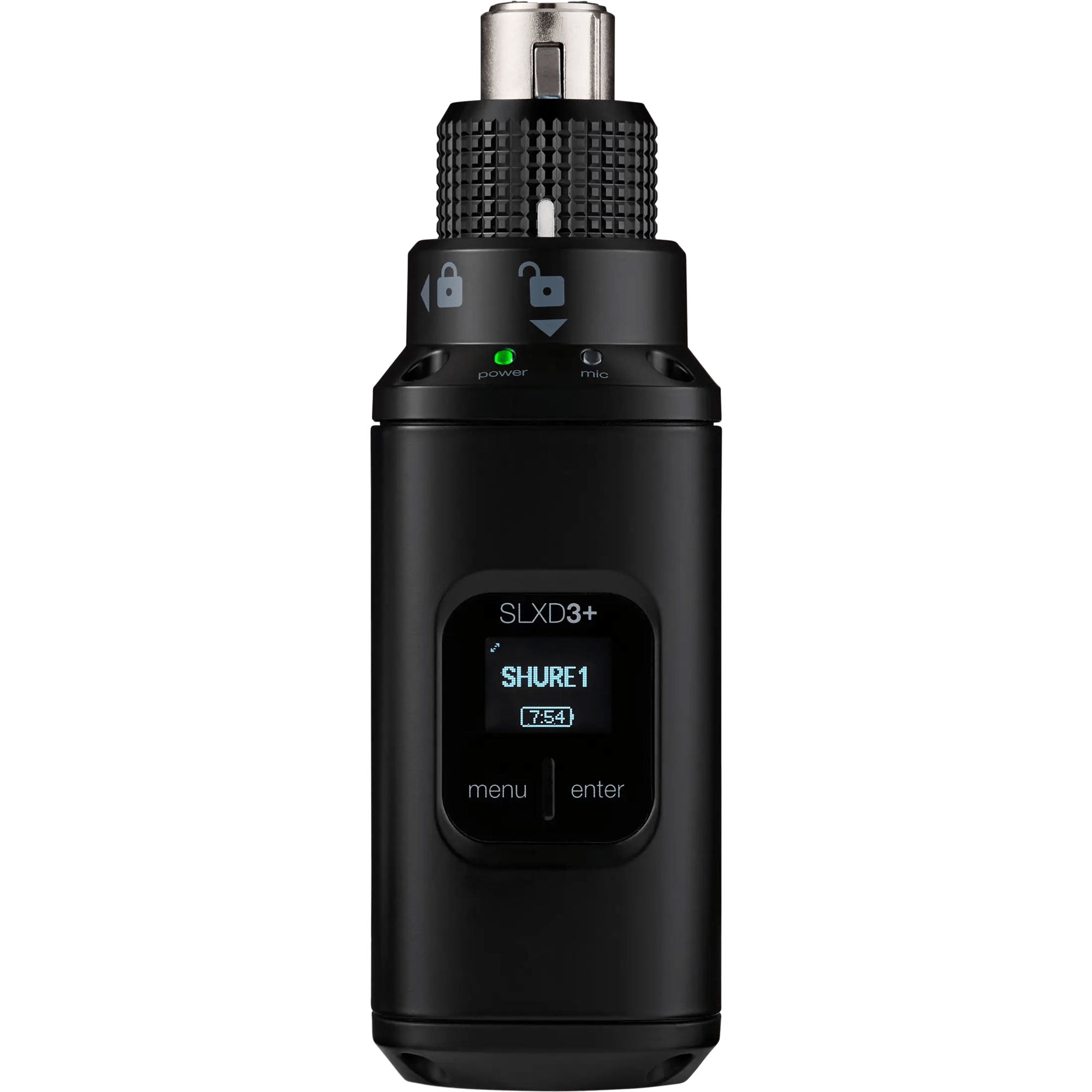 Shure SLXD3+ Digital Wireless Plug-On Transmitter (TAA Compliant, G57: 470-608 MHz)