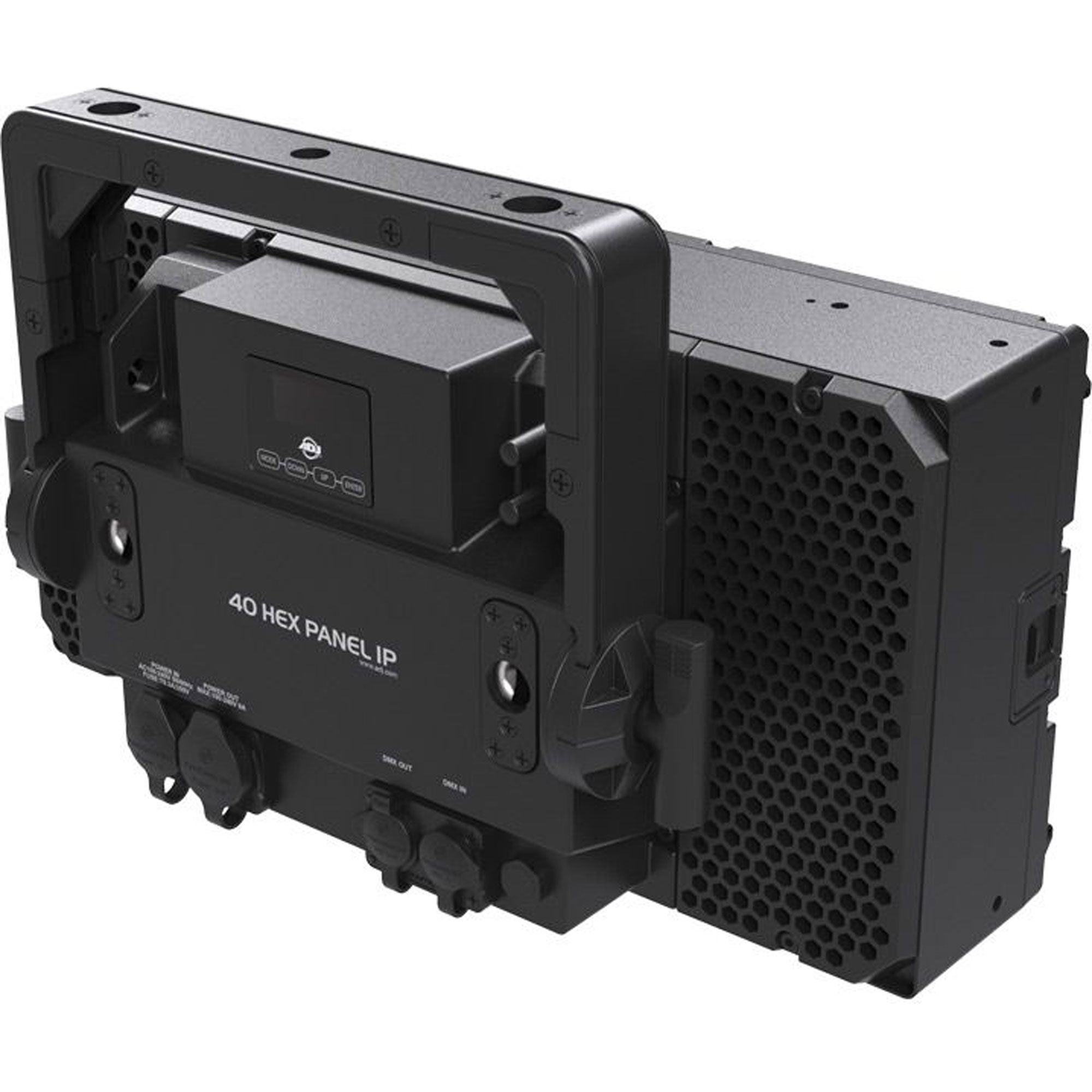 American DJ 40 HEX Panel IP Indoor Outdoor IP65 Rated Wash, Blinder, Color Strobe Light Fixture